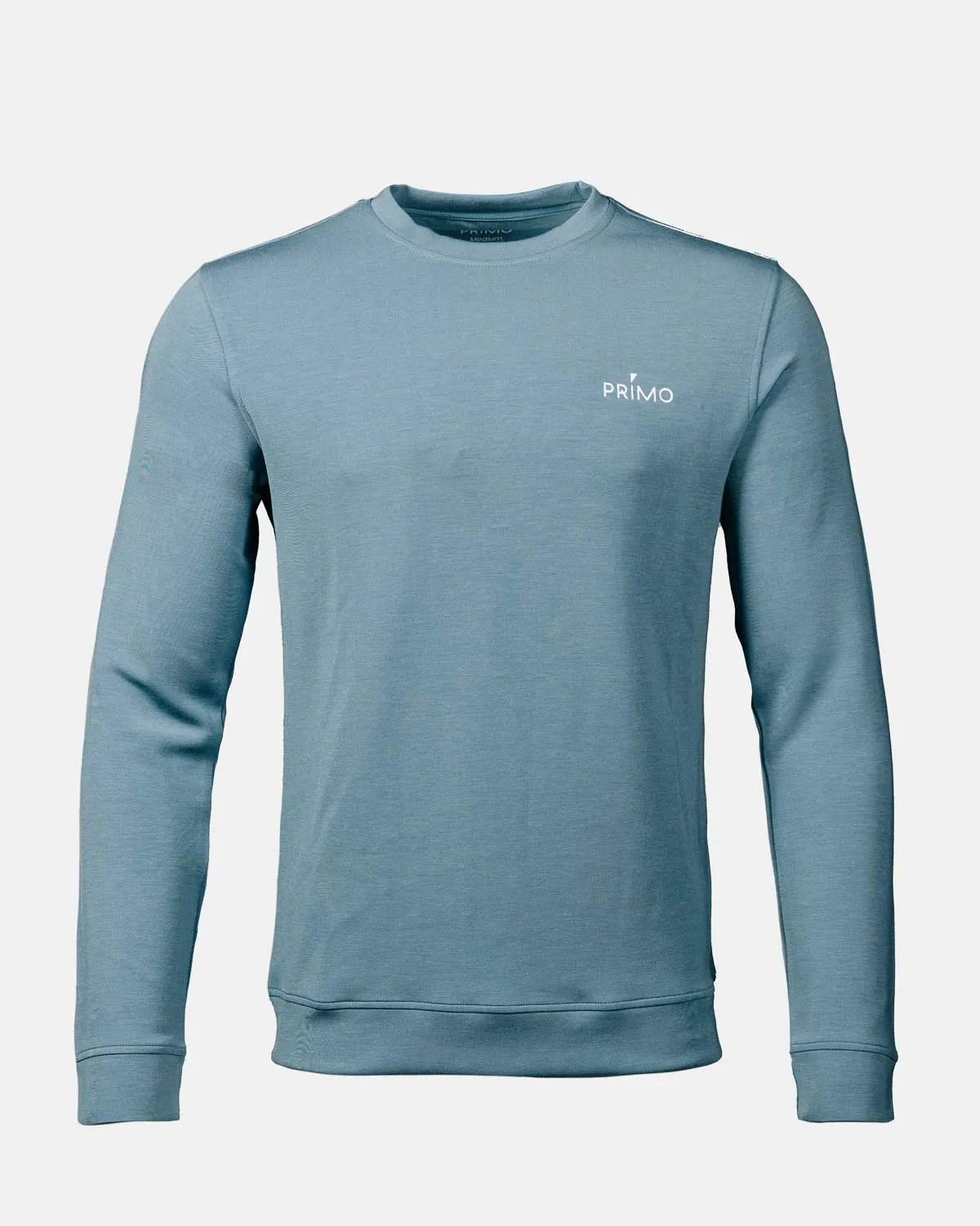 Men's Stone Blue Golf Crew Neck,Men Top