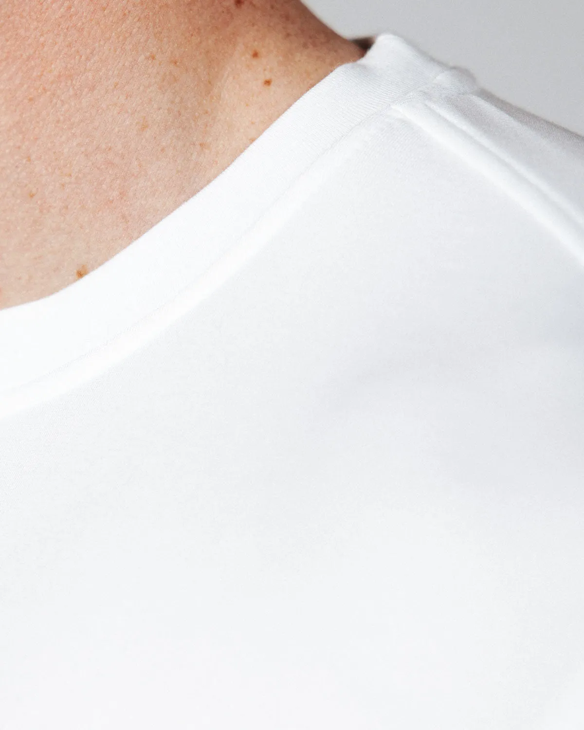 Men's White Golf Crew Neck,Men Top