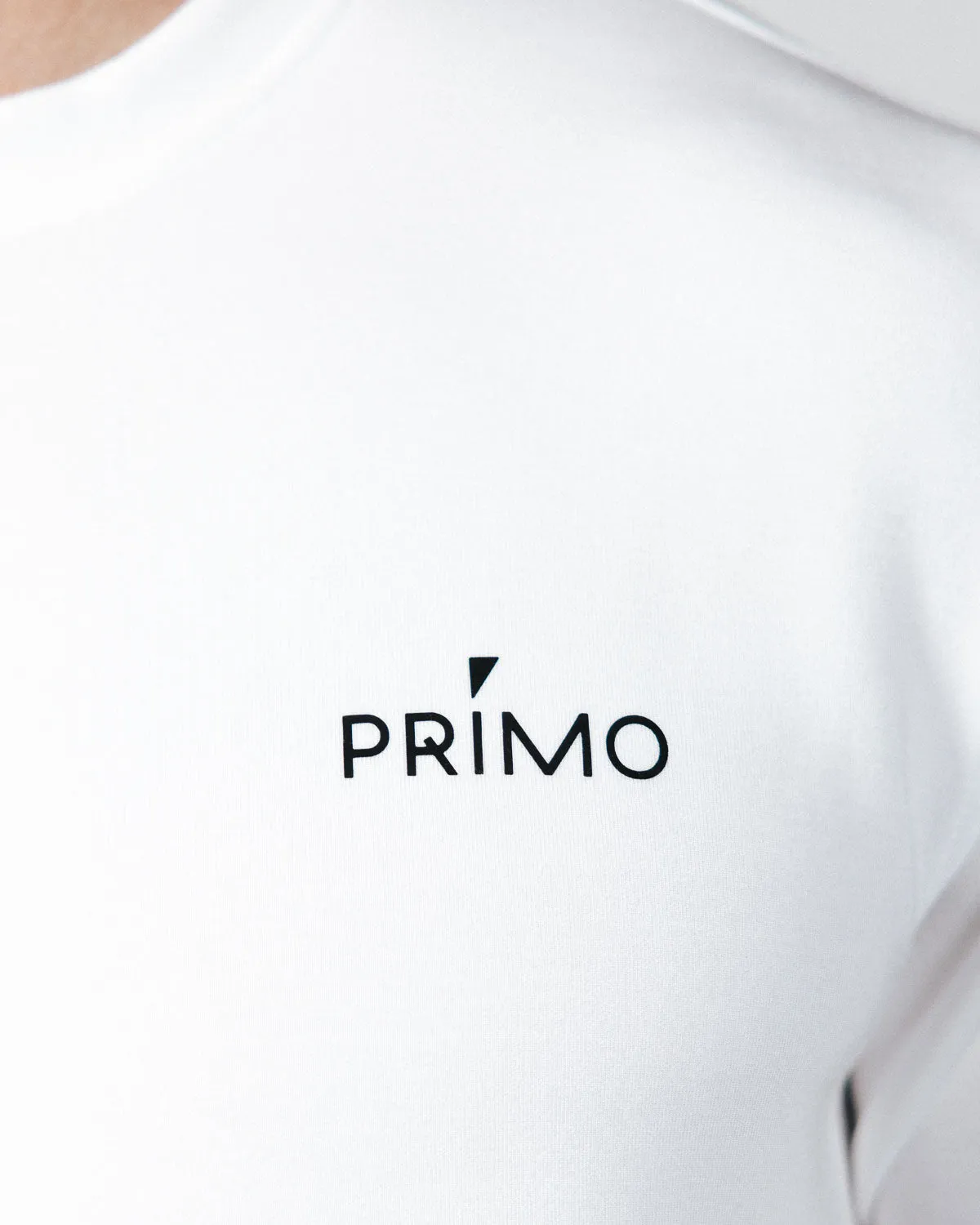 Men's White Golf Crew Neck,Men Top
