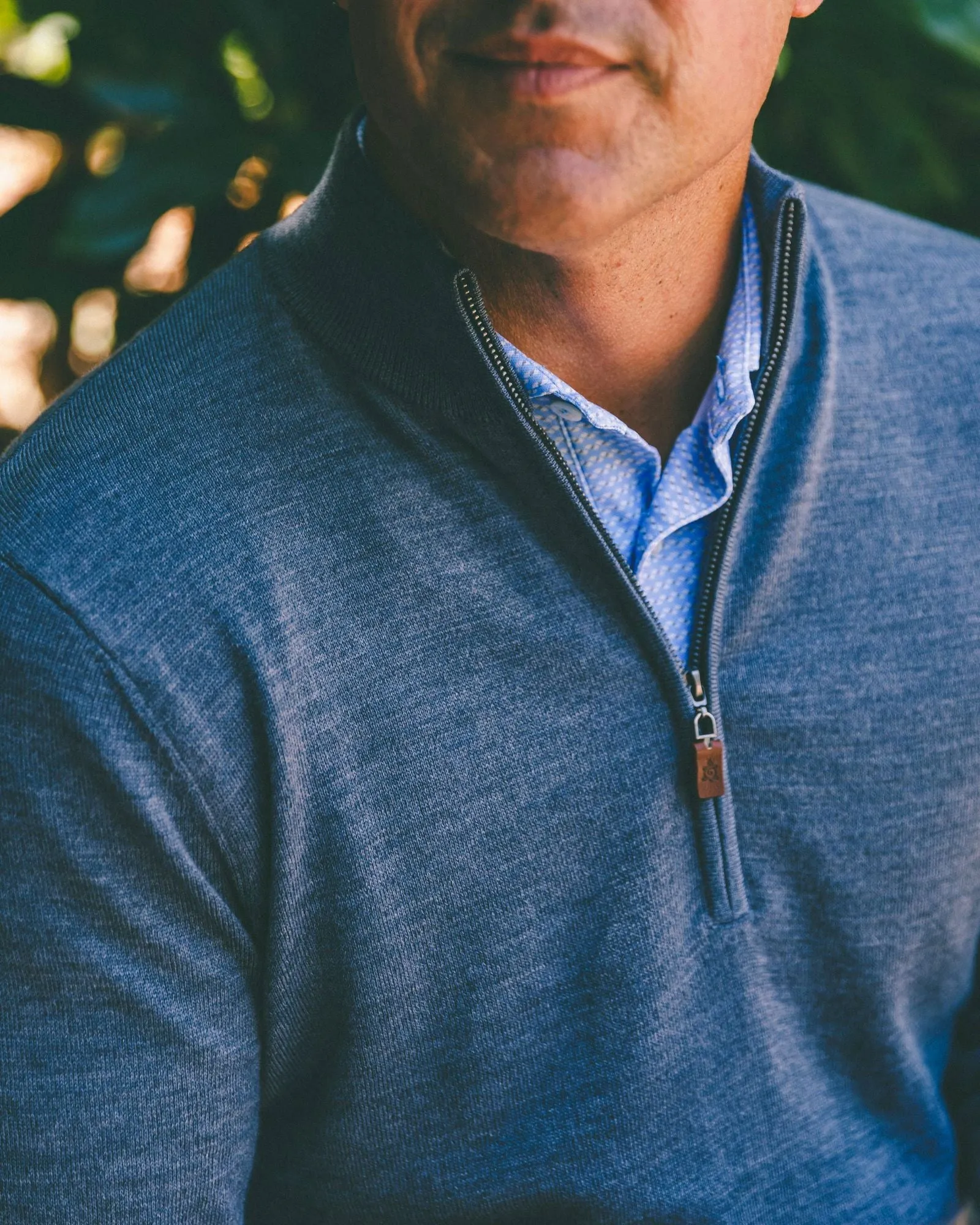Merino Quarter-Zip Sweater
