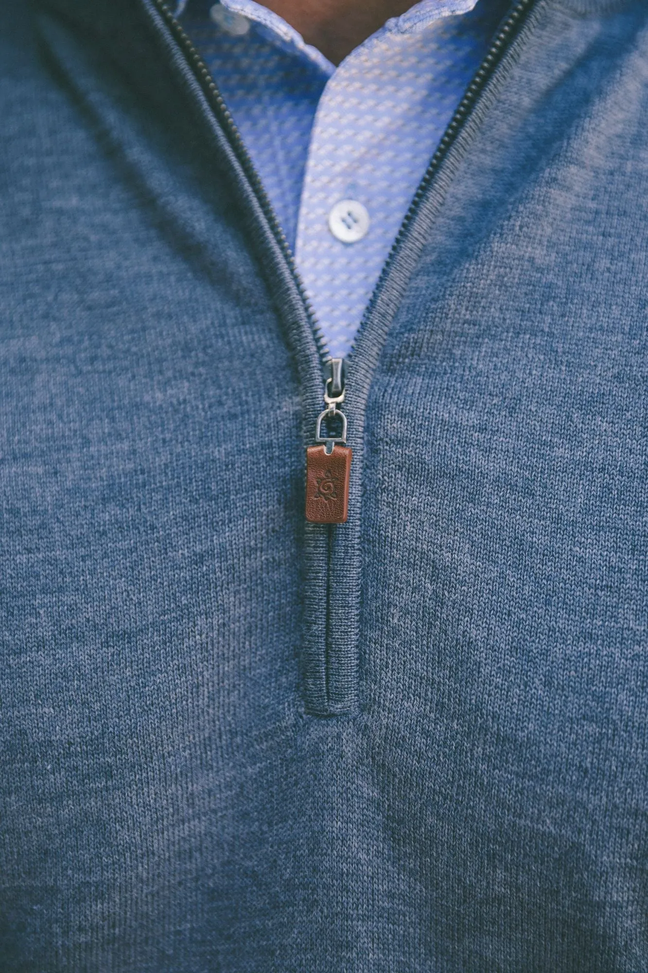 Merino Quarter-Zip Sweater