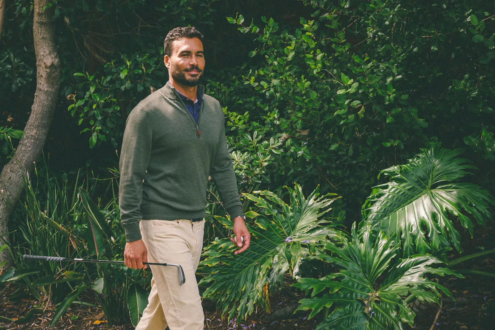 Merino Quarter-Zip Sweater