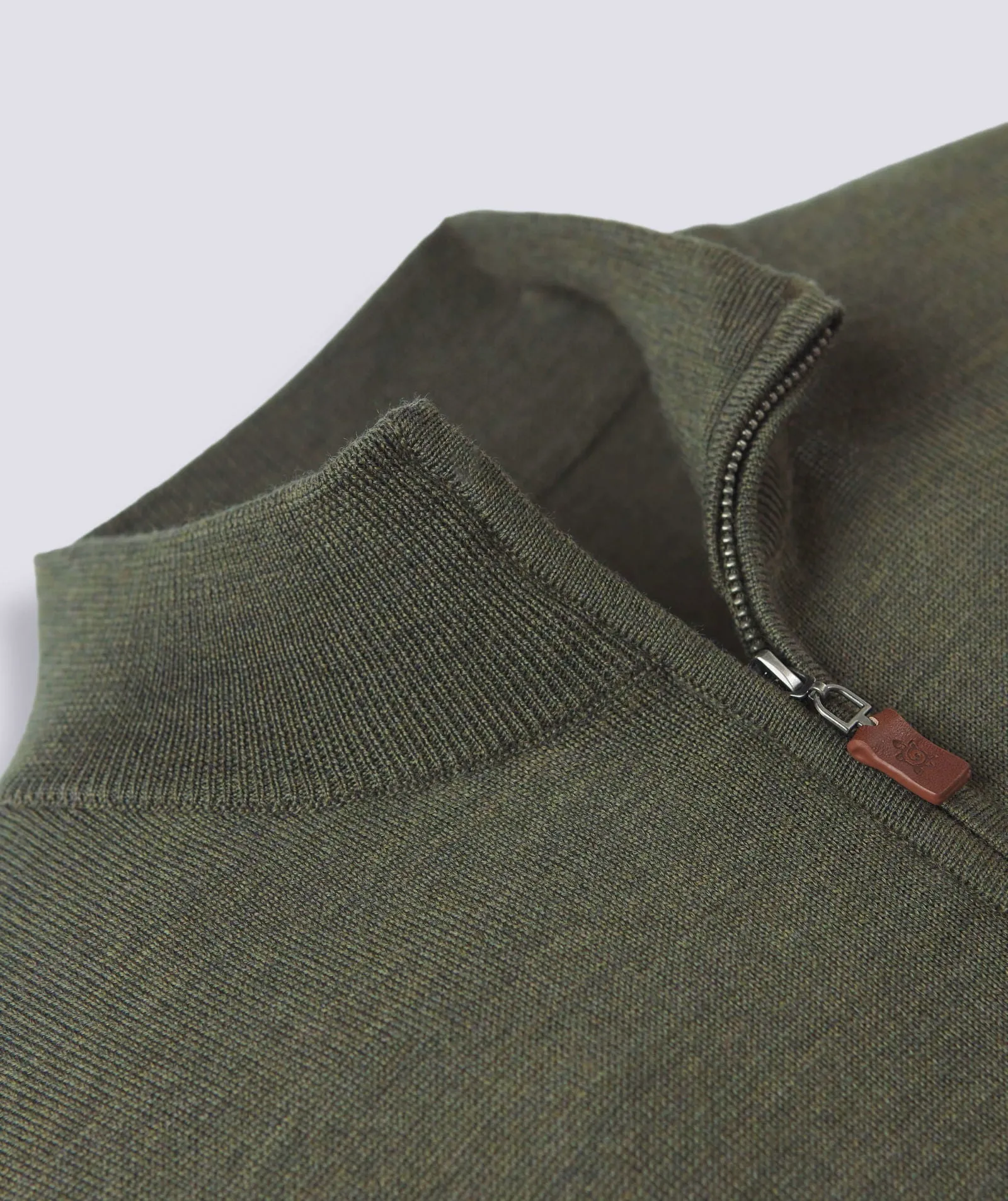 Merino Quarter-Zip Sweater