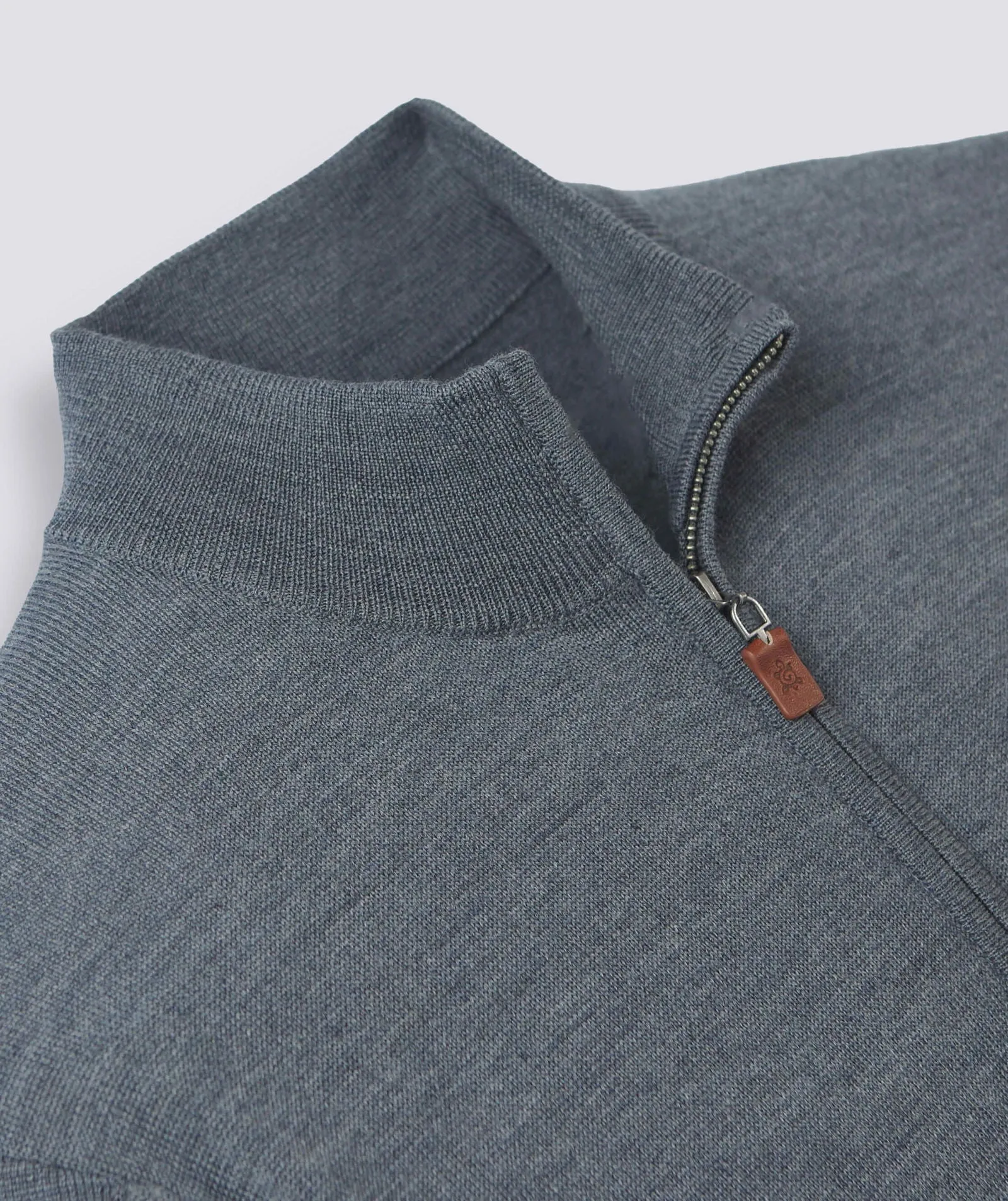 Merino Quarter-Zip Sweater