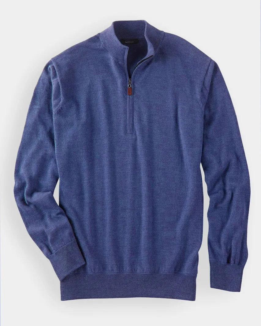 Merino Quarter-Zip Sweater