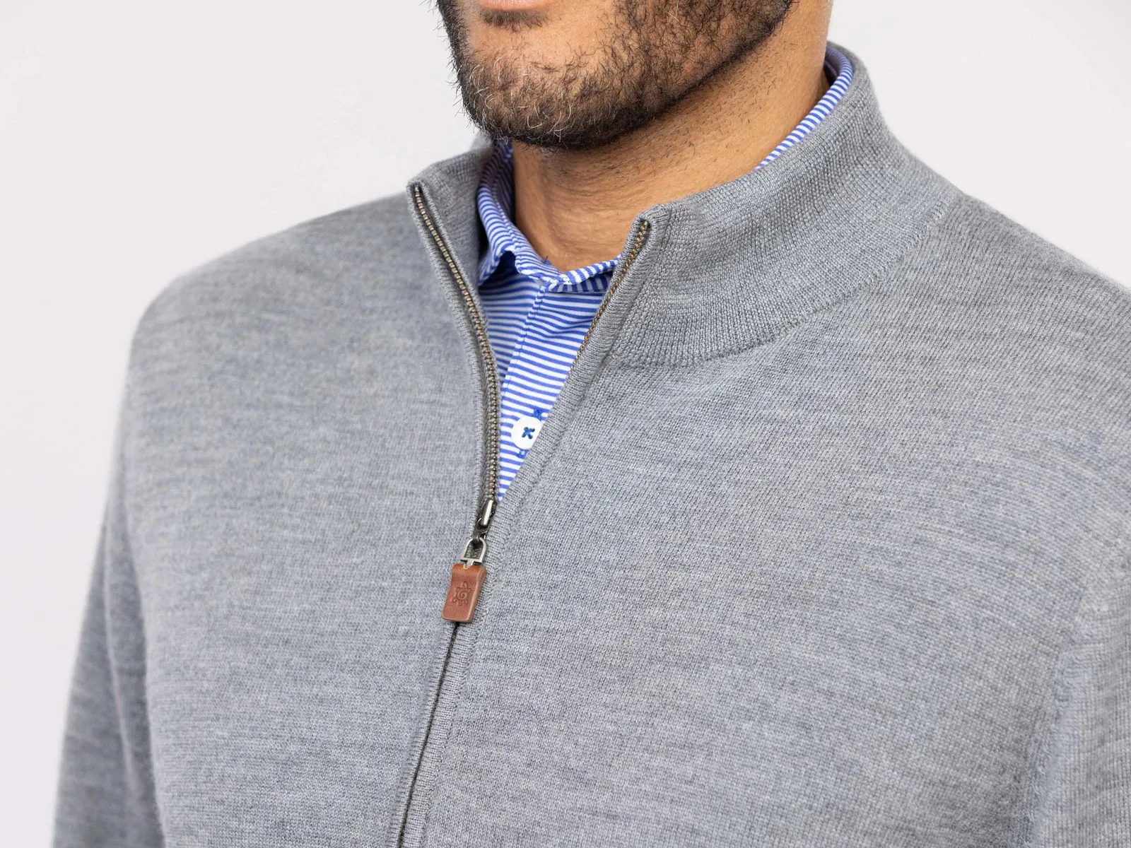 Merino Quarter-Zip Sweater