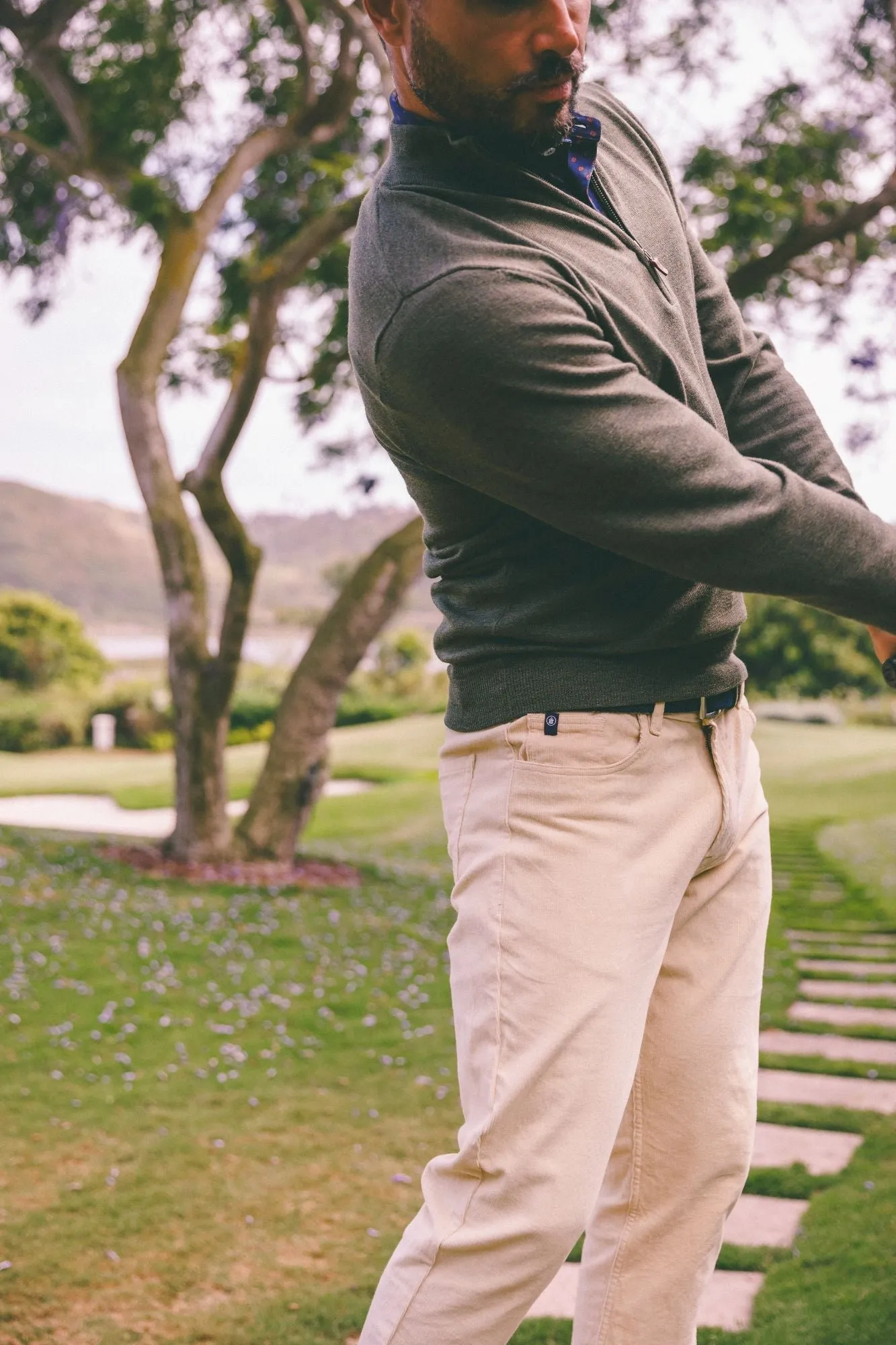 Merino Quarter-Zip Sweater