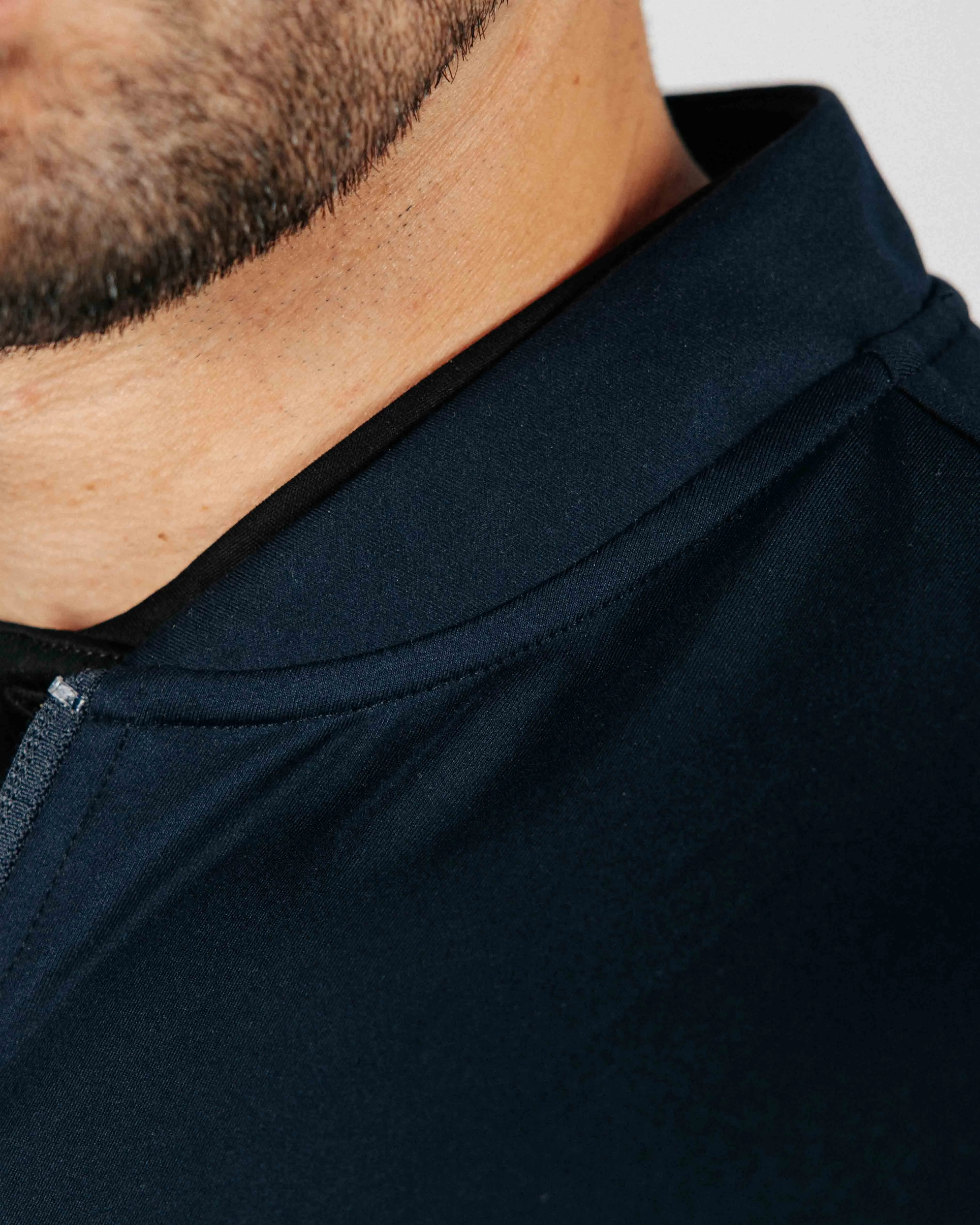 Navy Blade Quarter Zip,Men Top