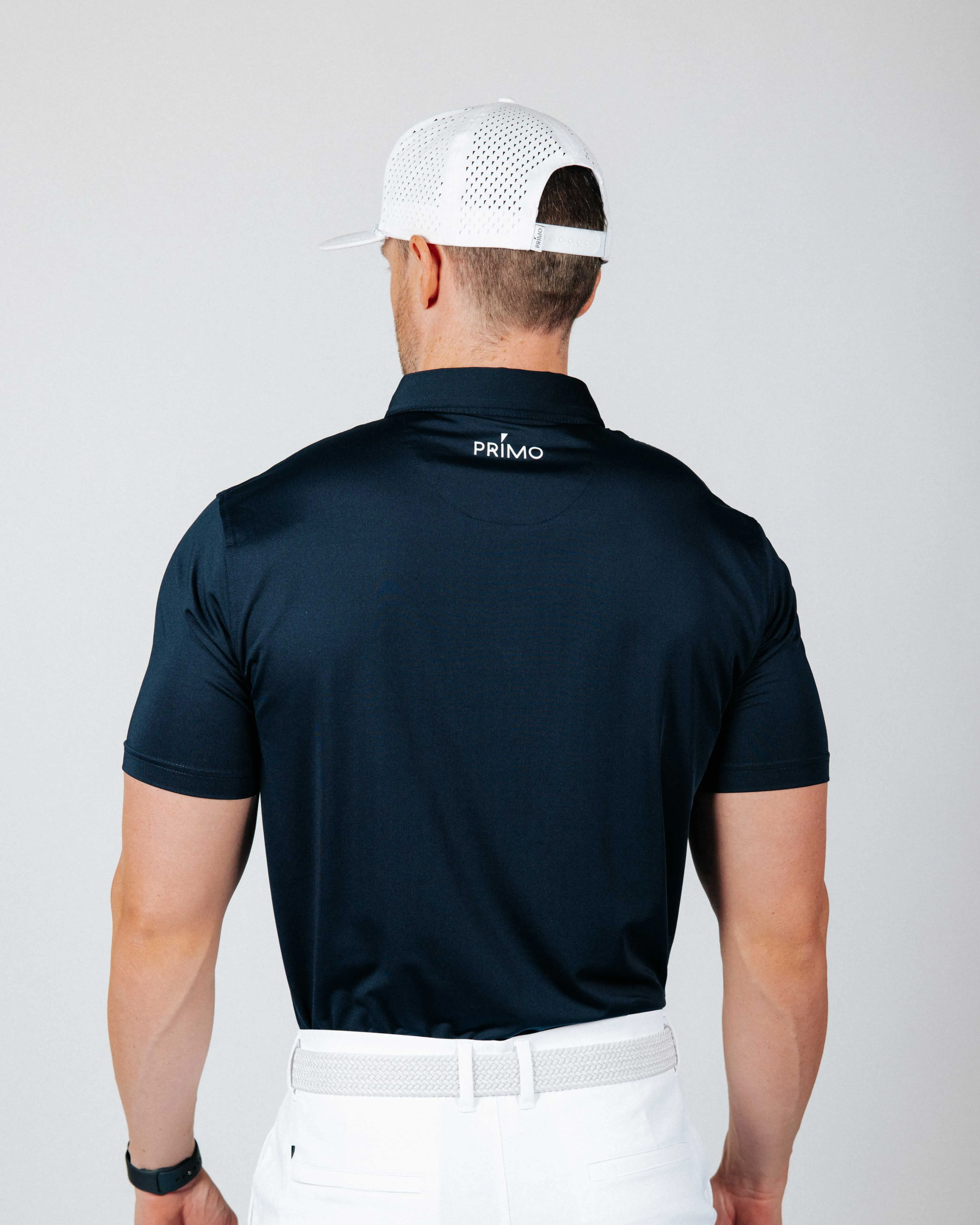 Navy Classic Polo,Men Top