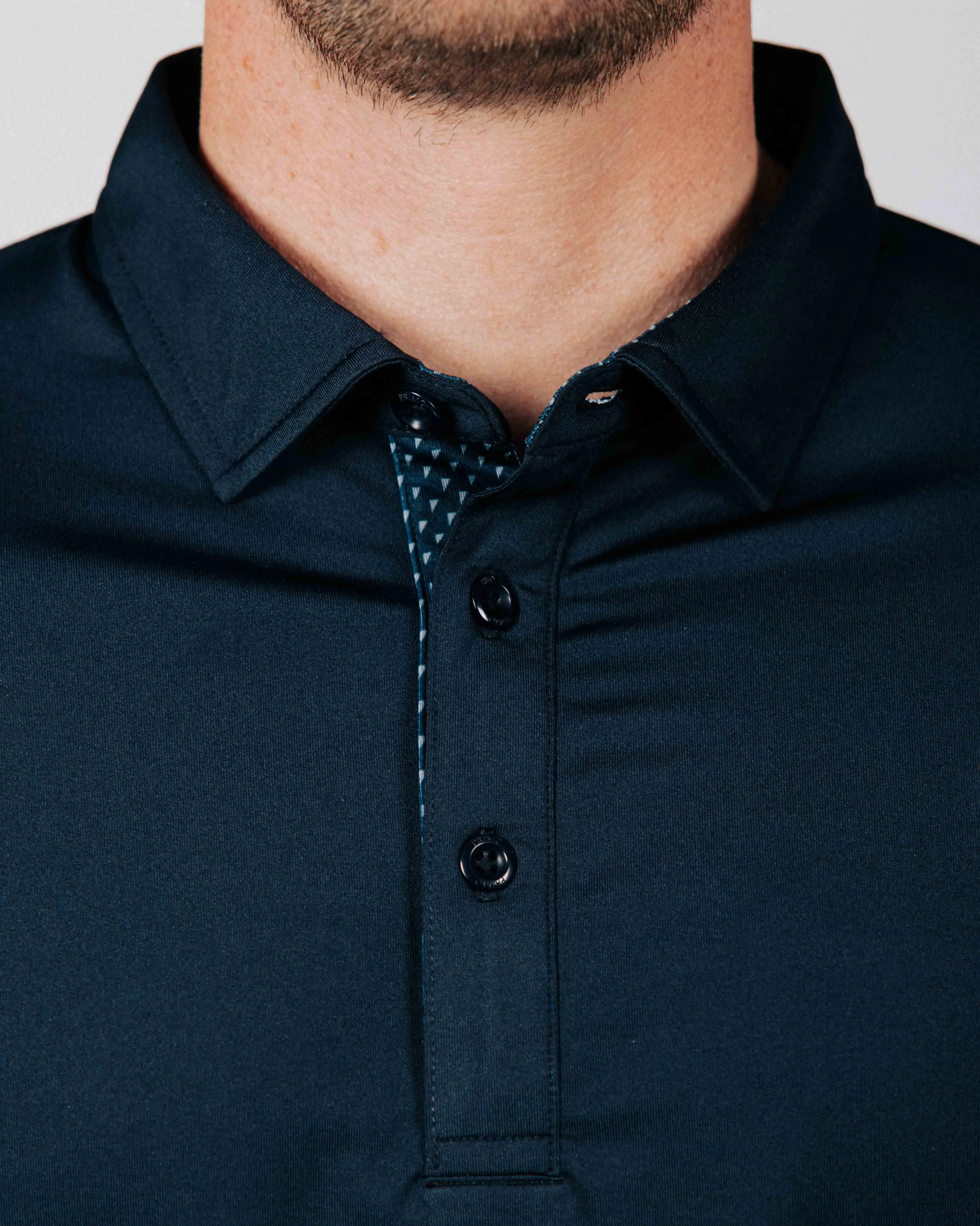 Navy Classic Polo,Men Top