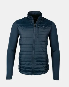 Navy Hybrid Jacket,Men Top
