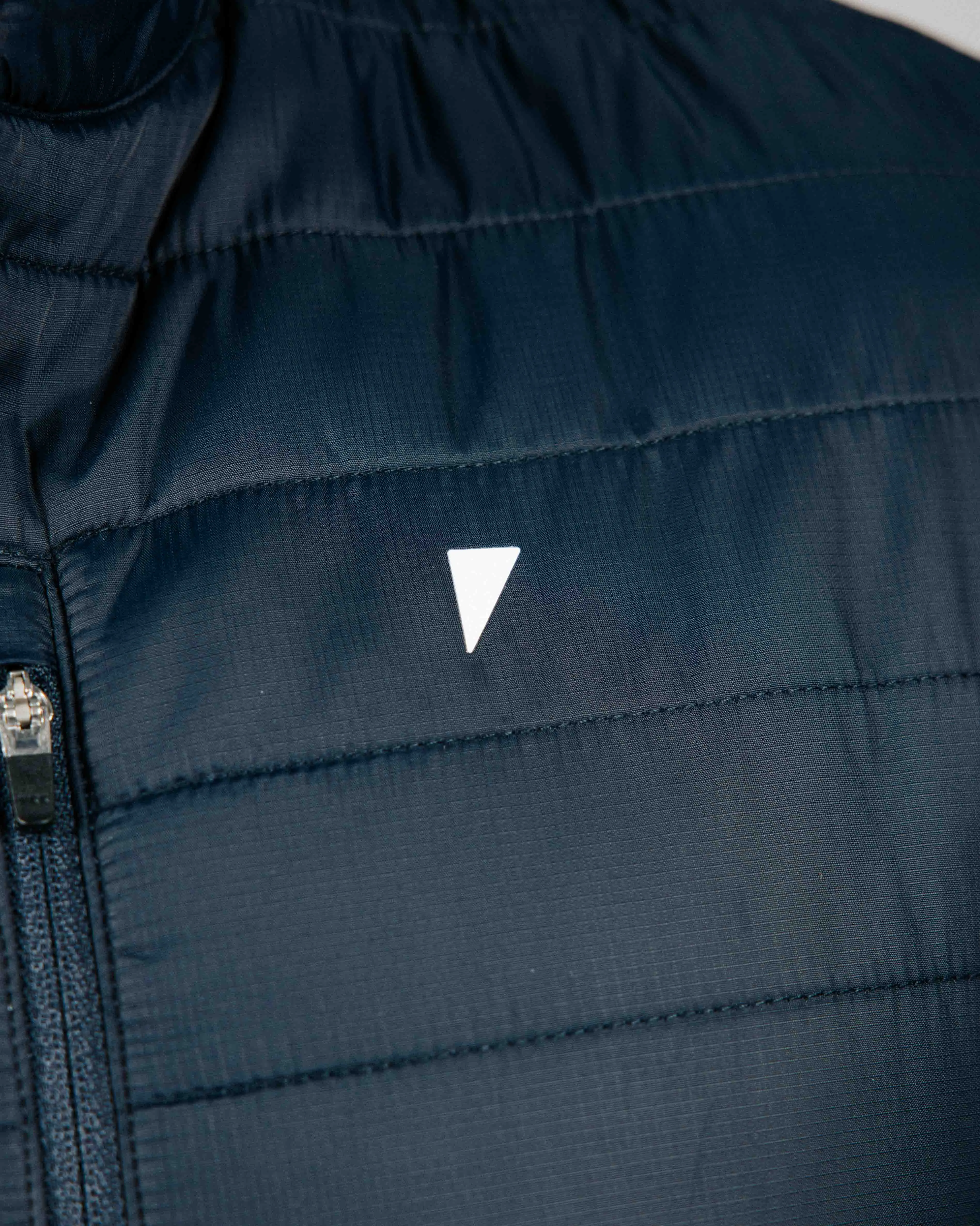 Navy Hybrid Jacket,Men Top