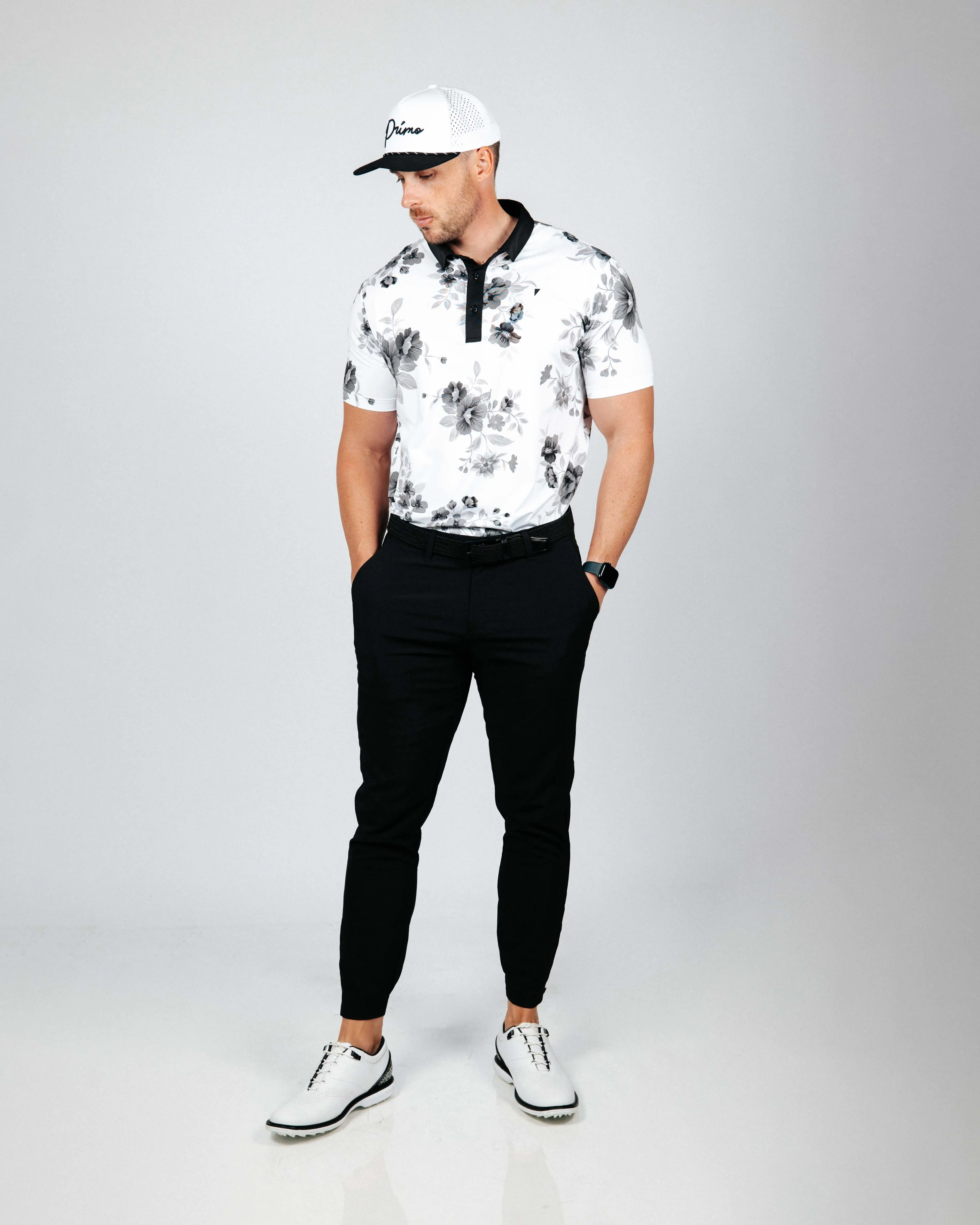 Night Bloom Classic Polo,Men Top