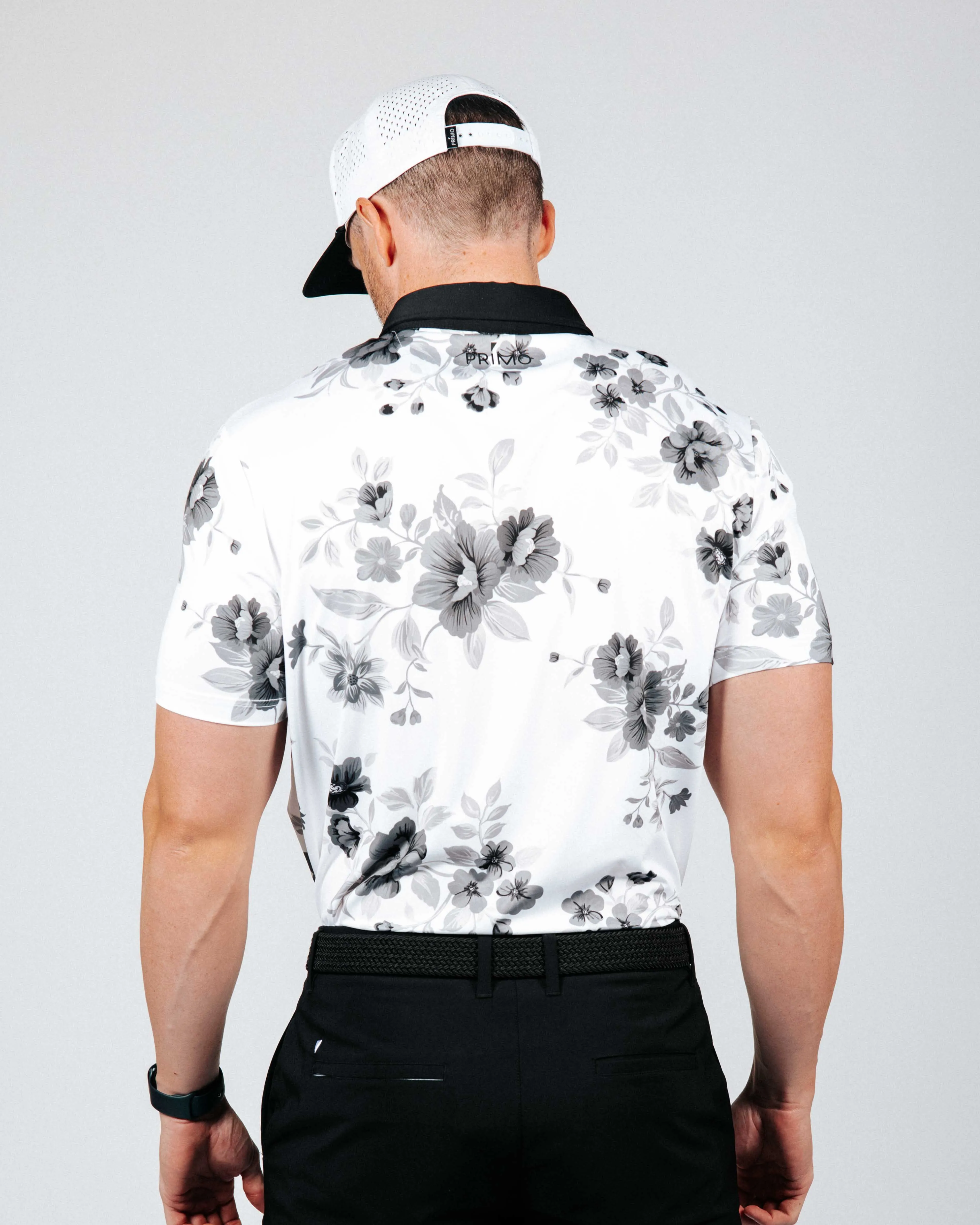 Night Bloom Classic Polo,Men Top