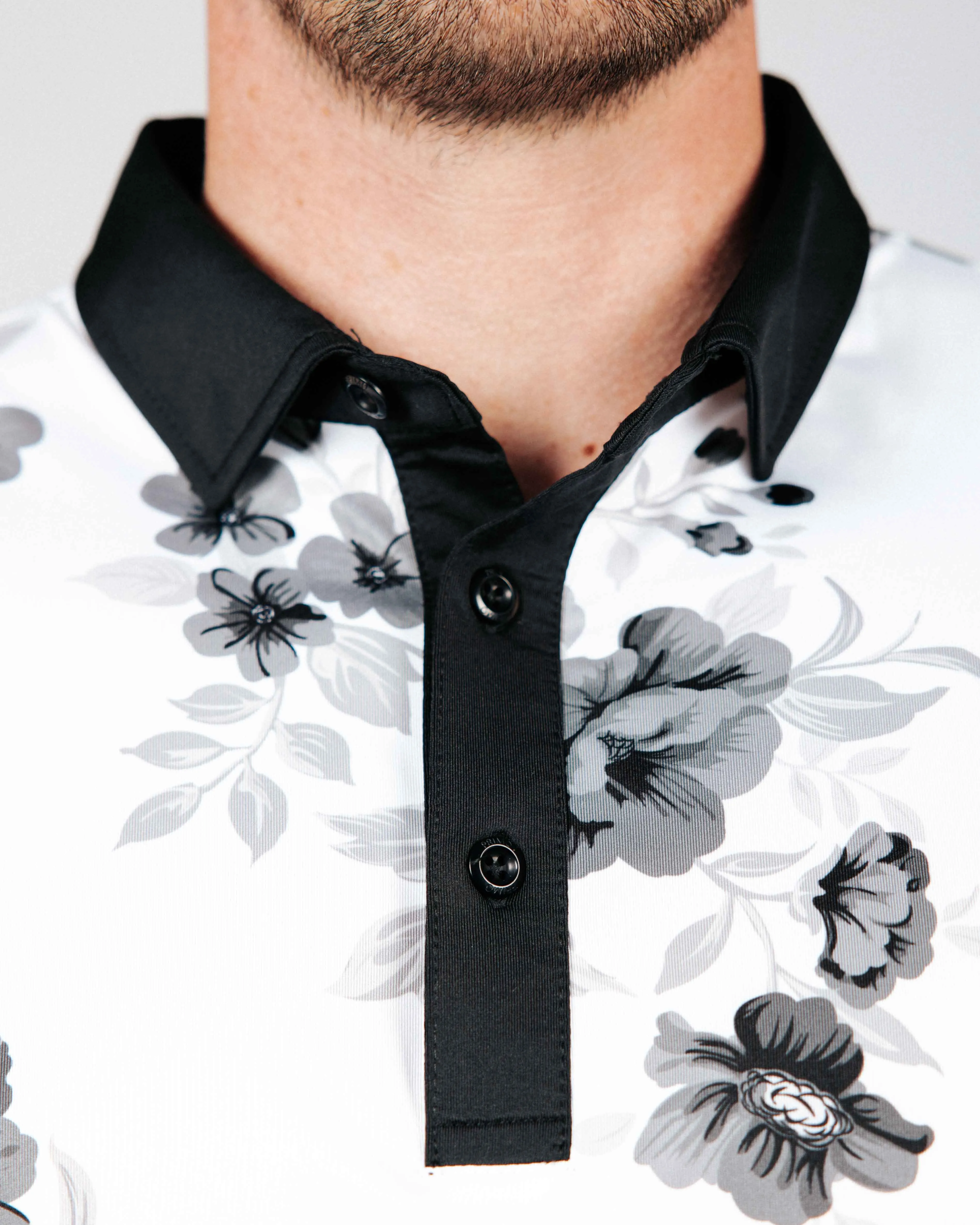 Night Bloom Classic Polo,Men Top