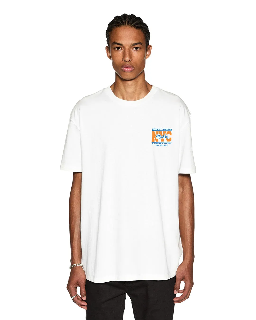 NYC AND THE STREETS SS BIGGIE TEE WHITE