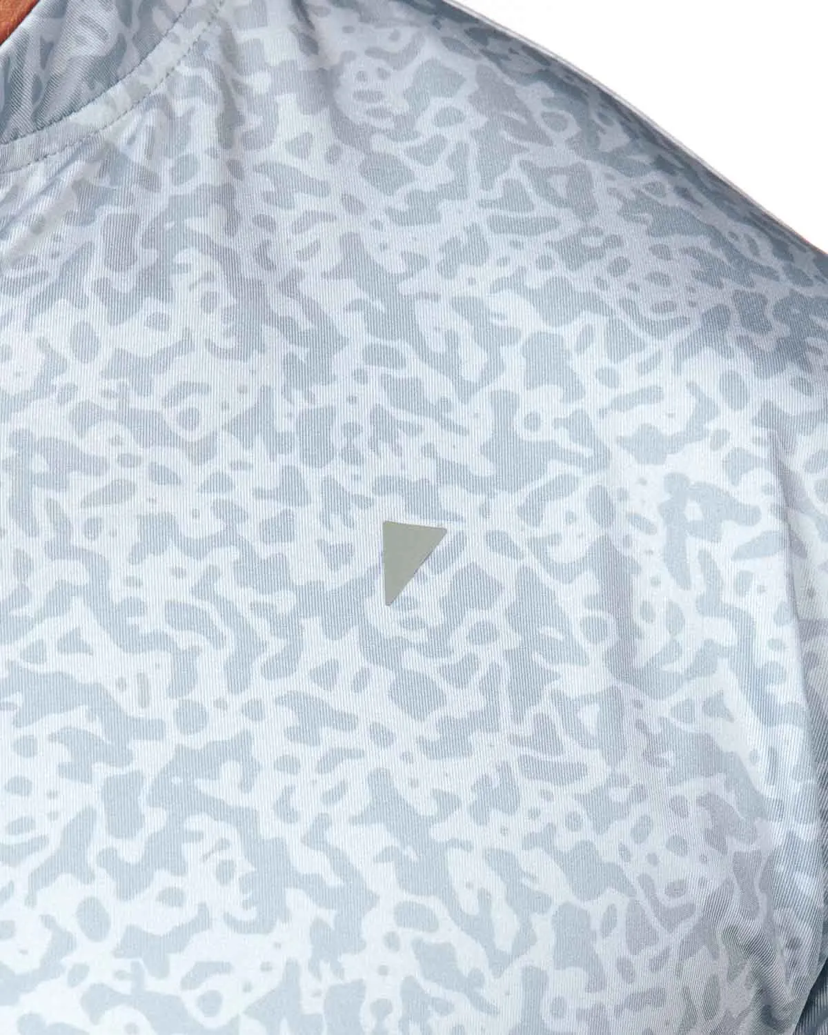 Pale Gray First Cut Blade Polo,Men Top