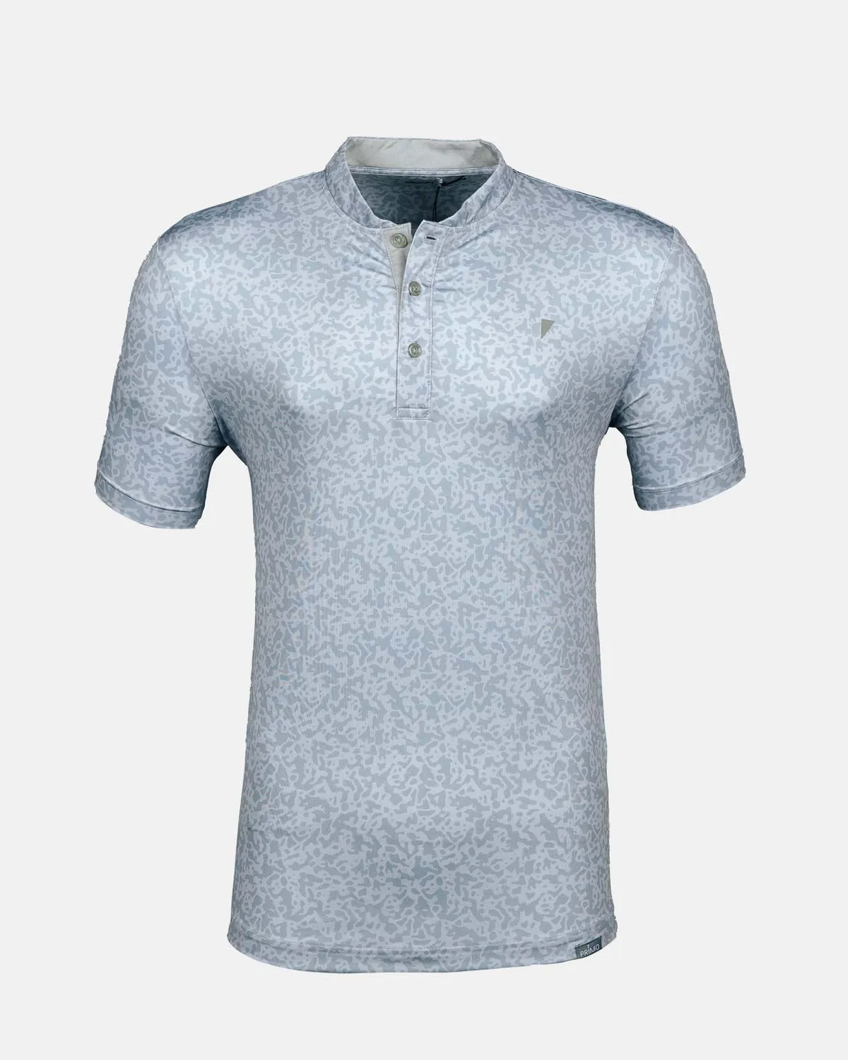 Pale Gray First Cut Blade Polo,Men Top