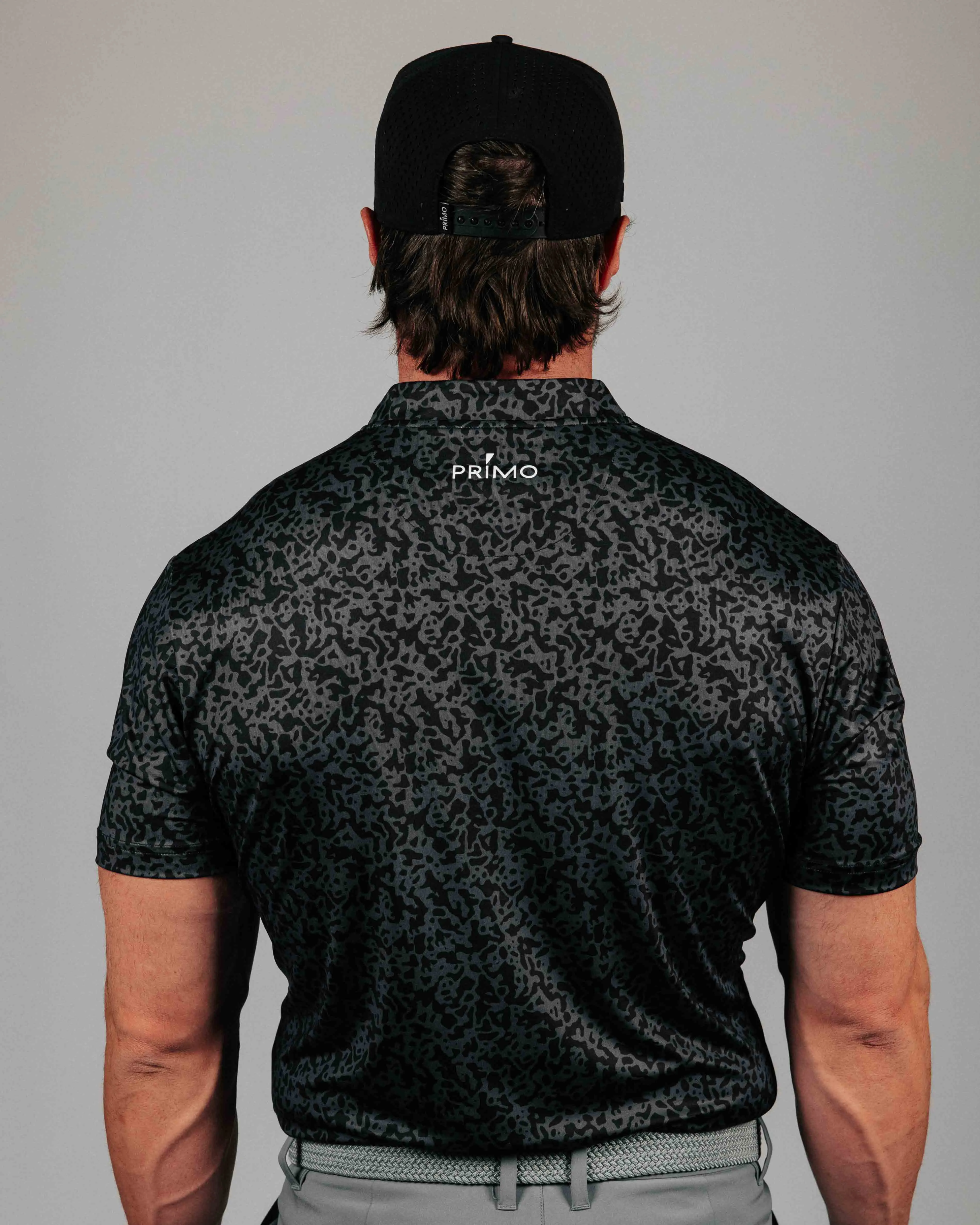 Panther Blade Collar Polo,Men Top