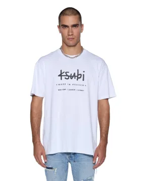 PLATED BIGGIE SS TEE TRU WHITE