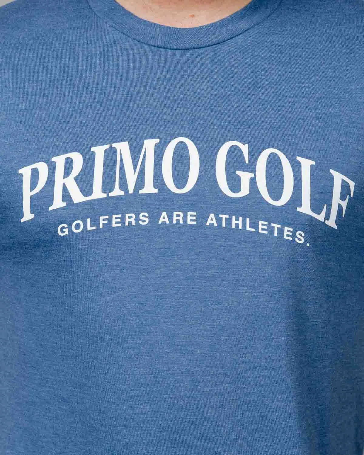 Primo Blue Birdie Tee,Men Top