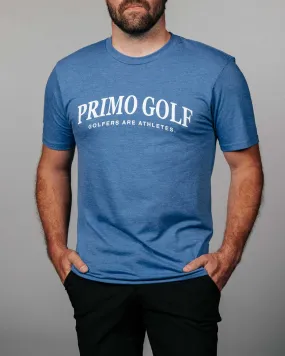 Primo Blue Birdie Tee,Men Top