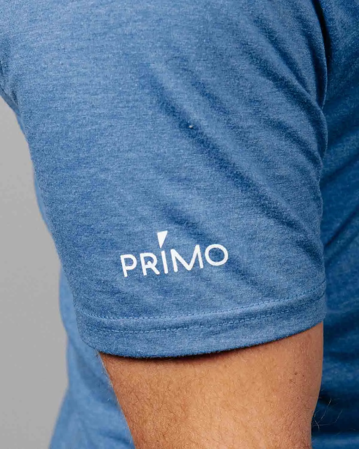 Primo Blue Birdie Tee,Men Top