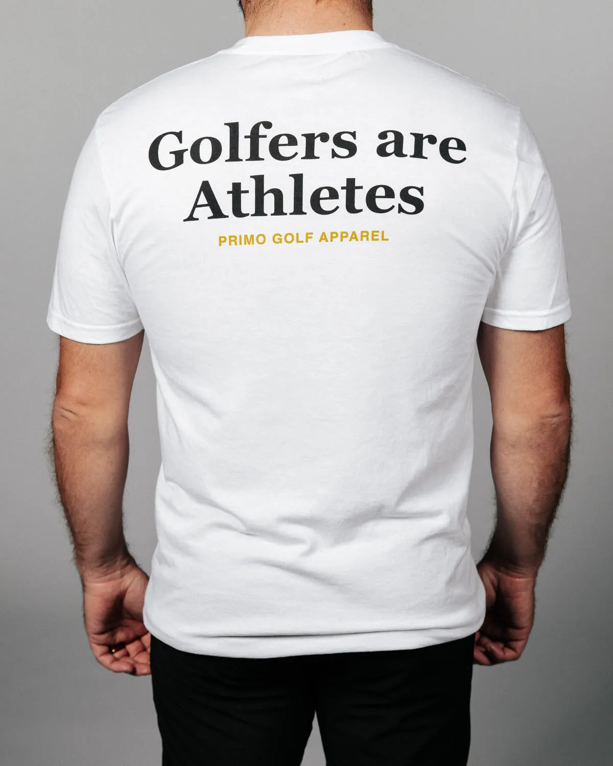 Primo Elite Gold Tee,Men Top