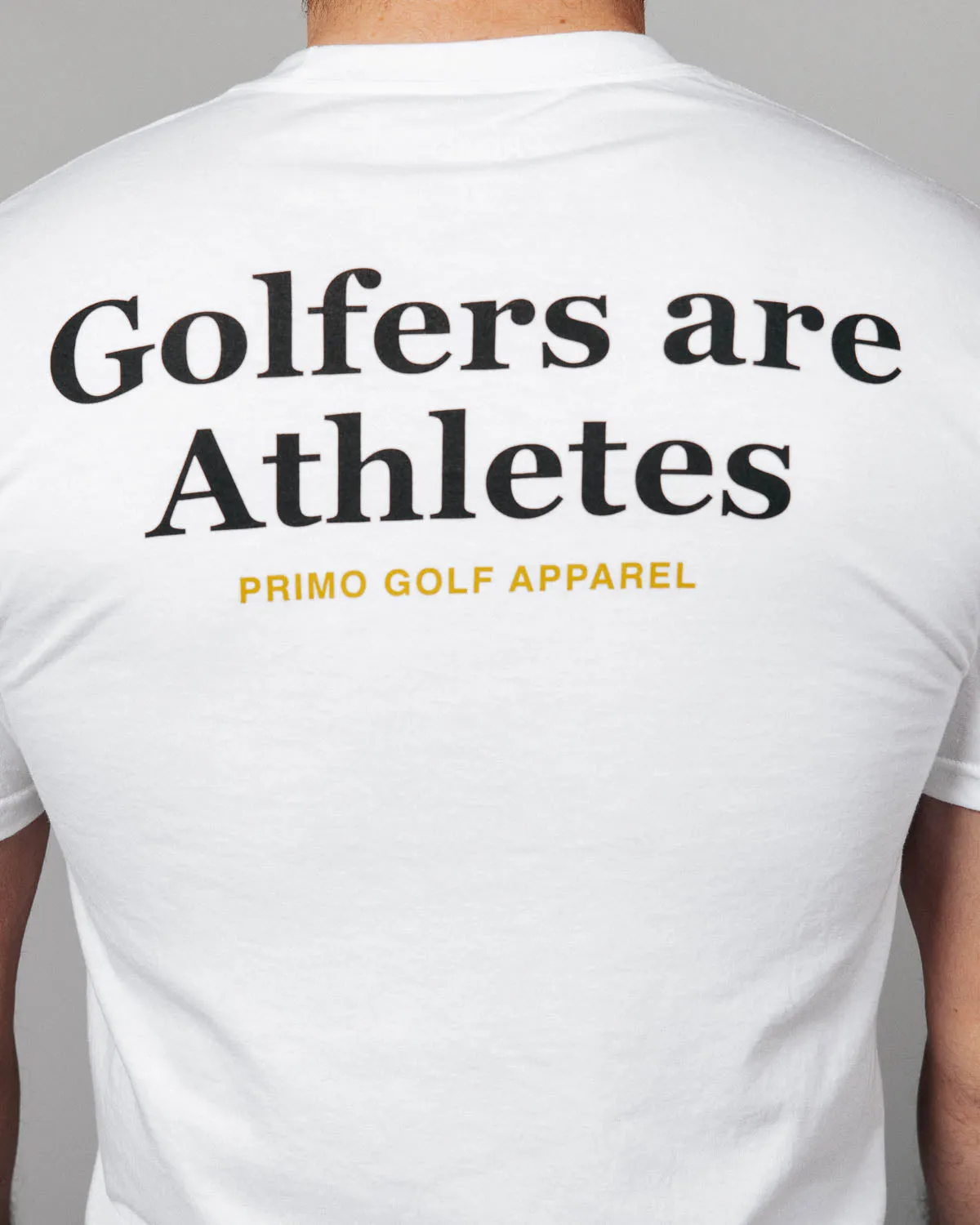 Primo Elite Gold Tee,Men Top