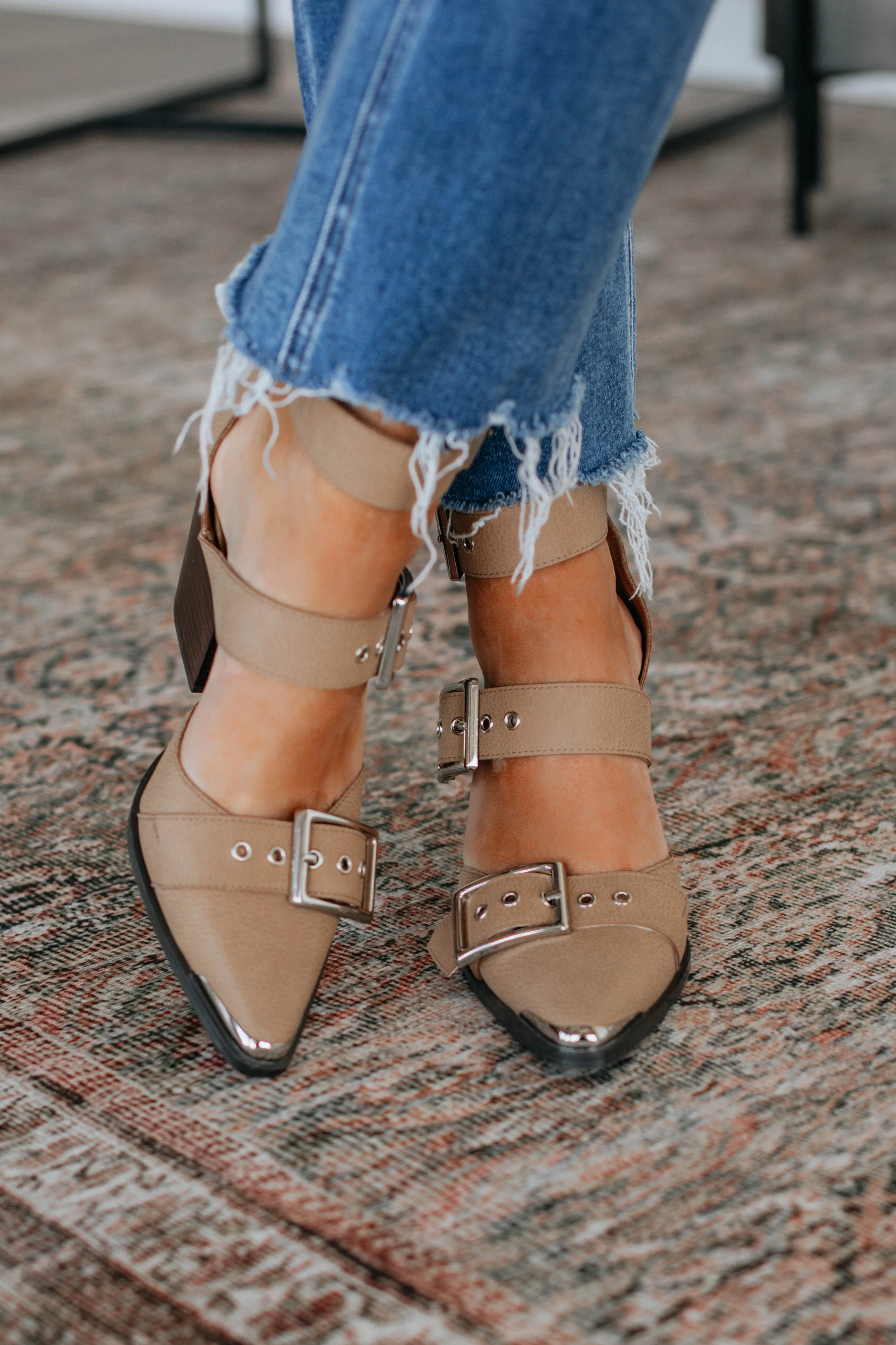 Proving My Point Heels - Tan