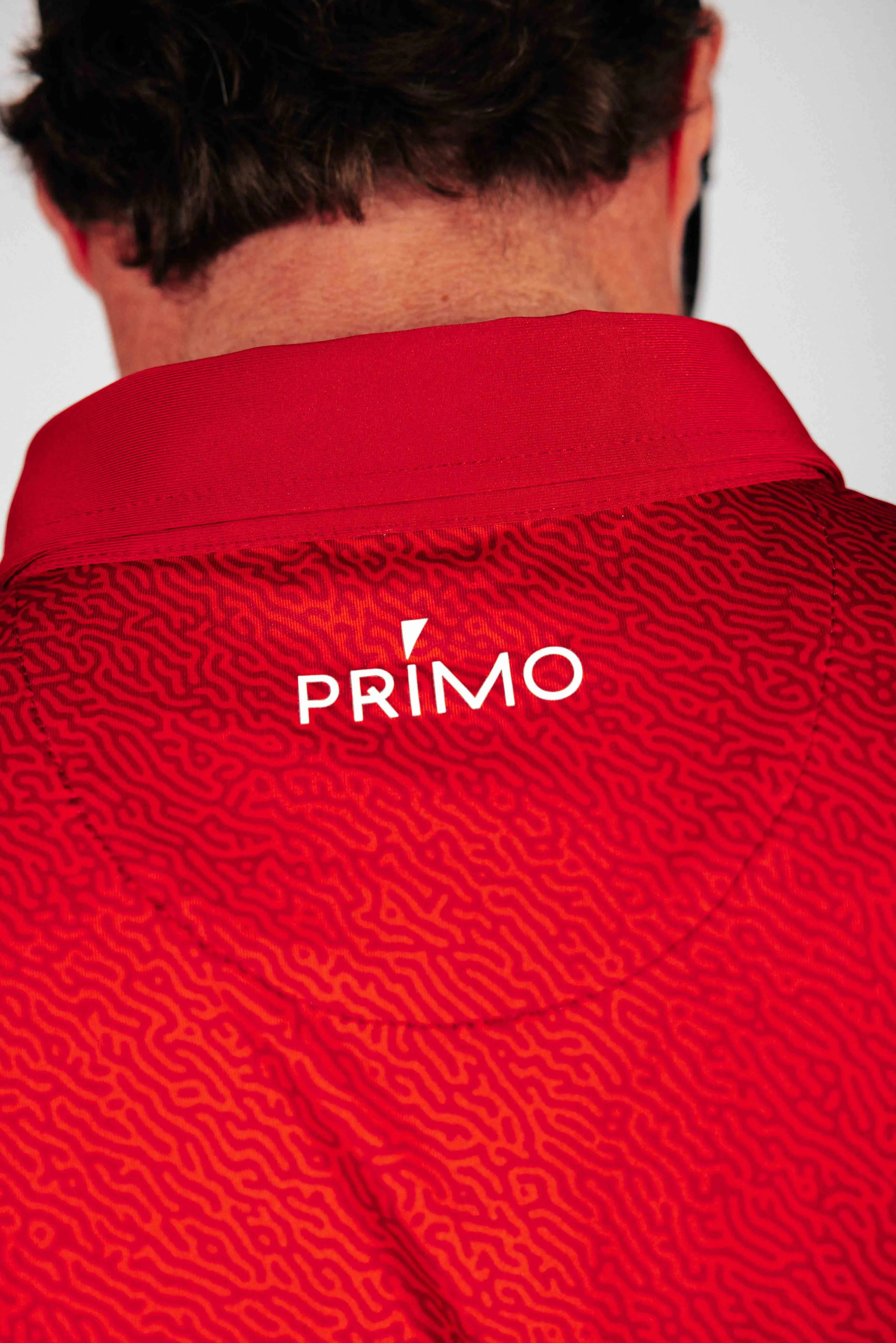 Red Maze Classic Polo,Men Top