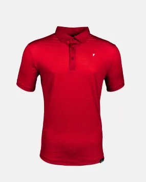 Red Maze Classic Polo,Men Top