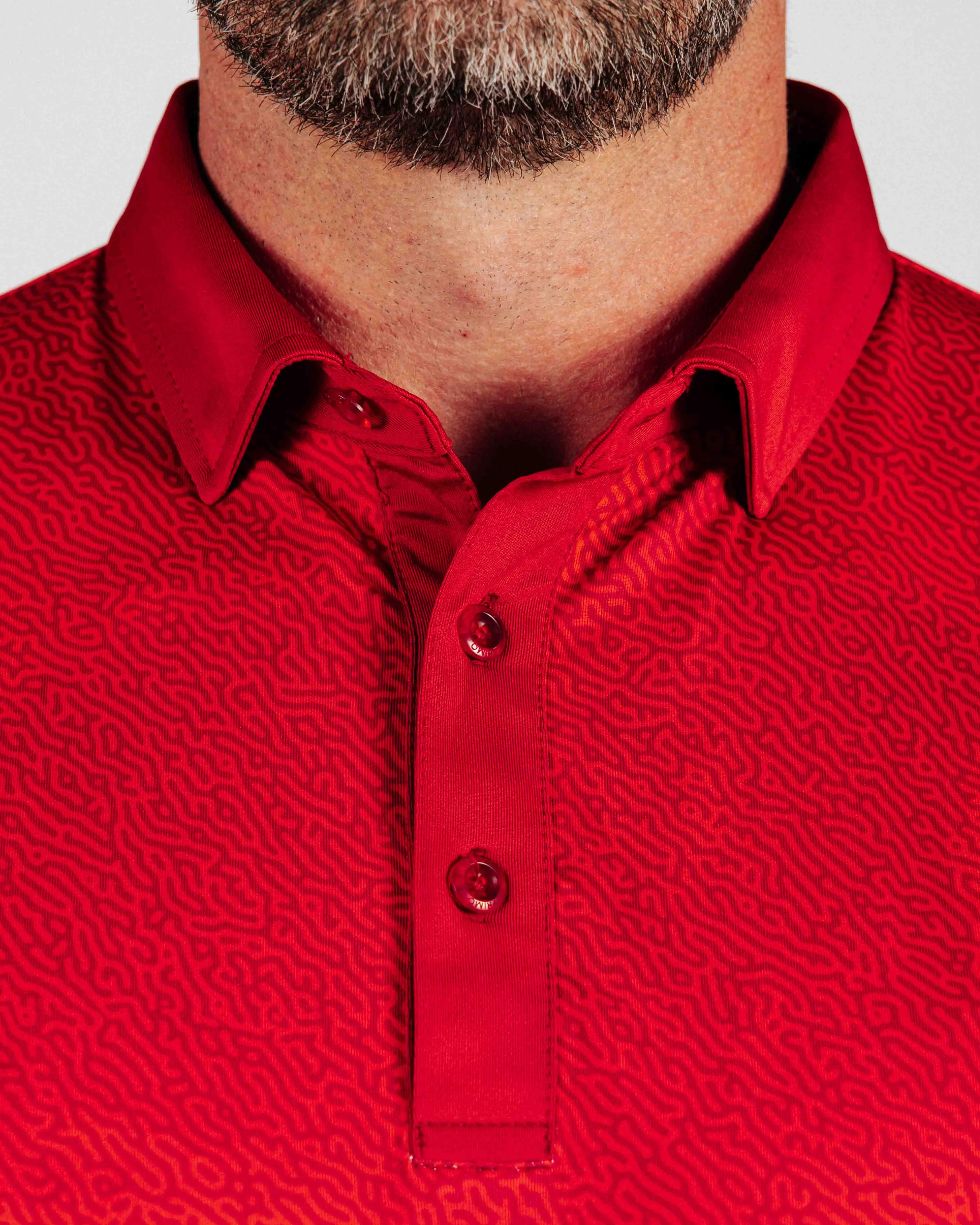 Red Maze Classic Polo,Men Top