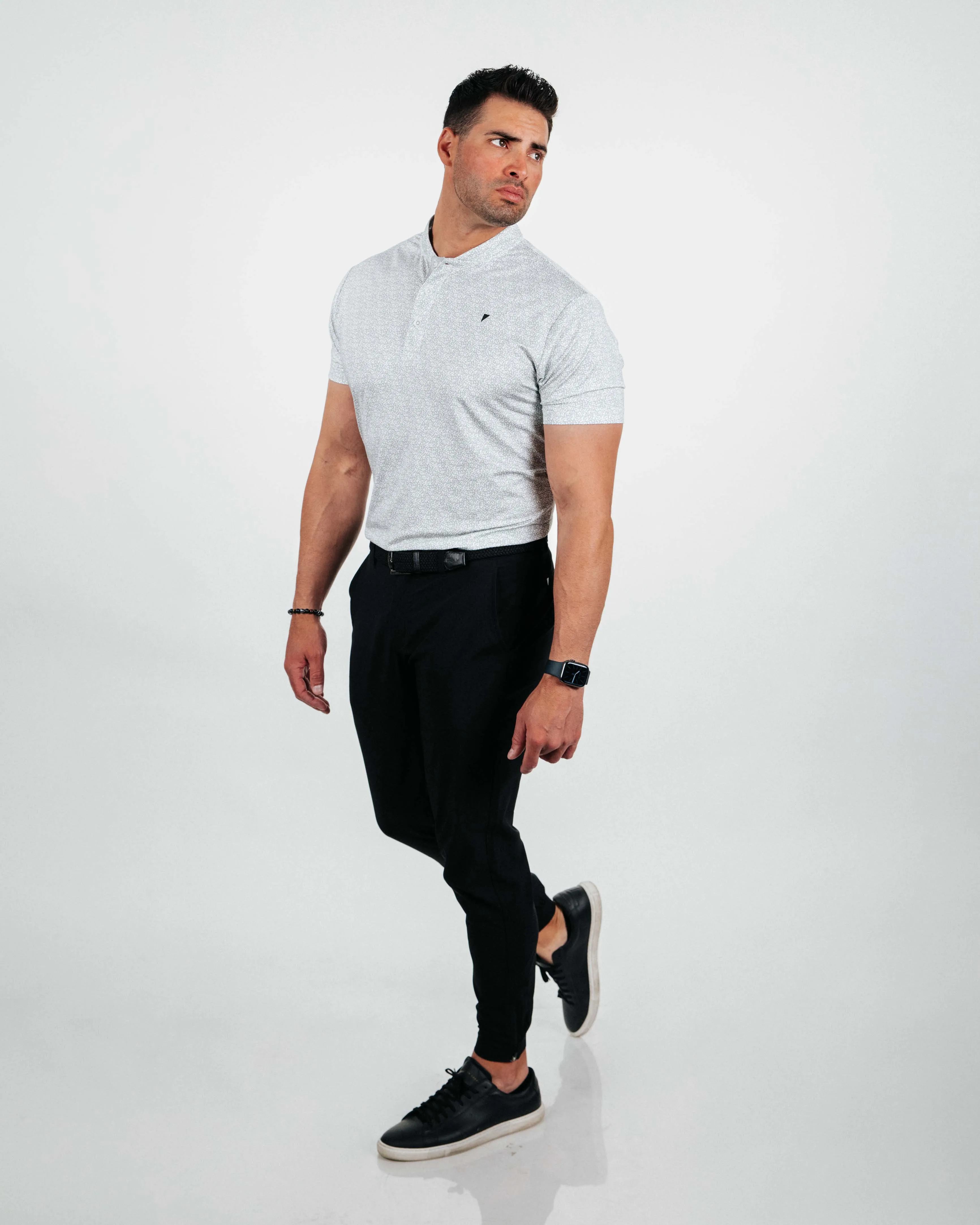 Safari Blade Polo,Men Top