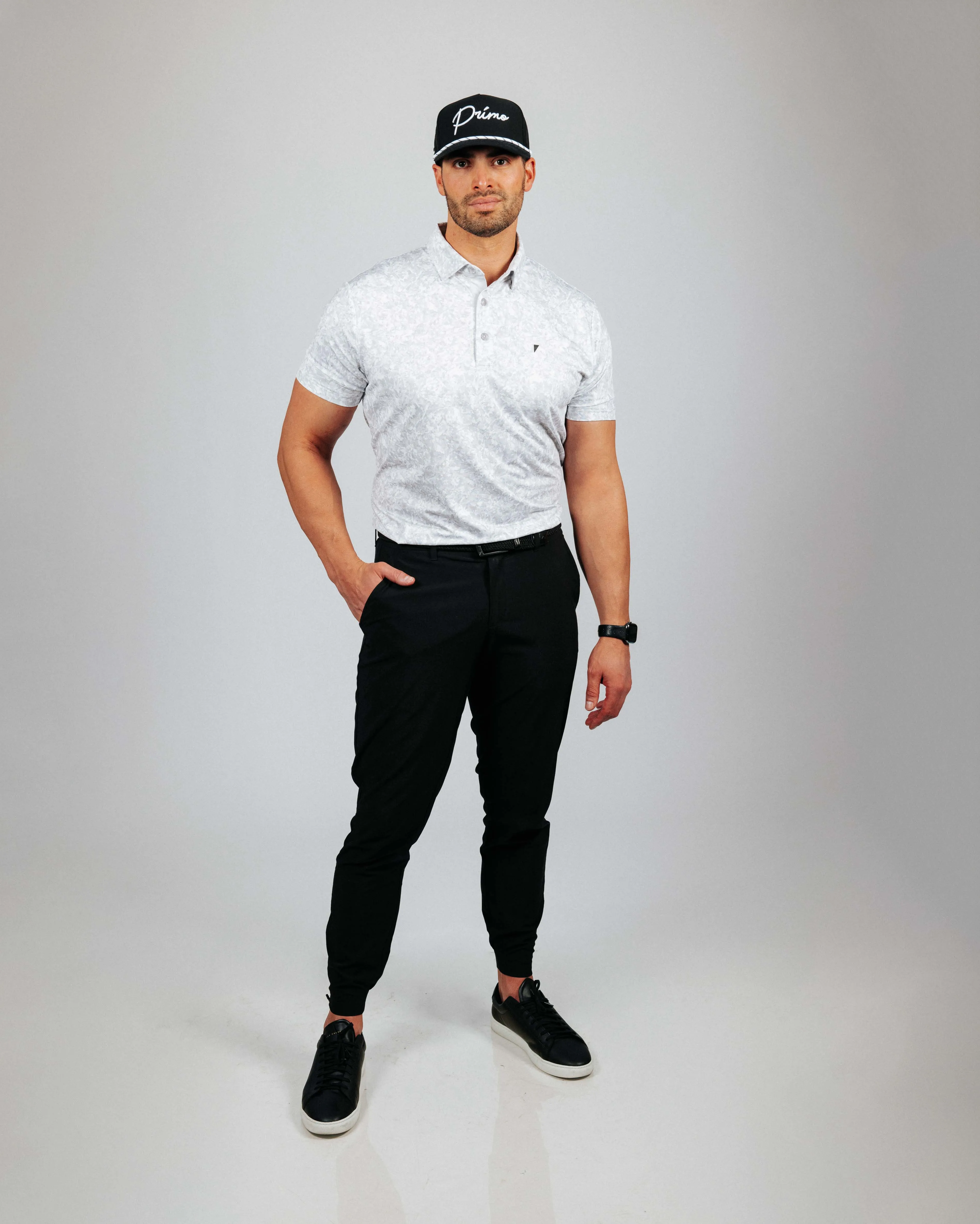 Snow Camo Classic Polo,Men Top