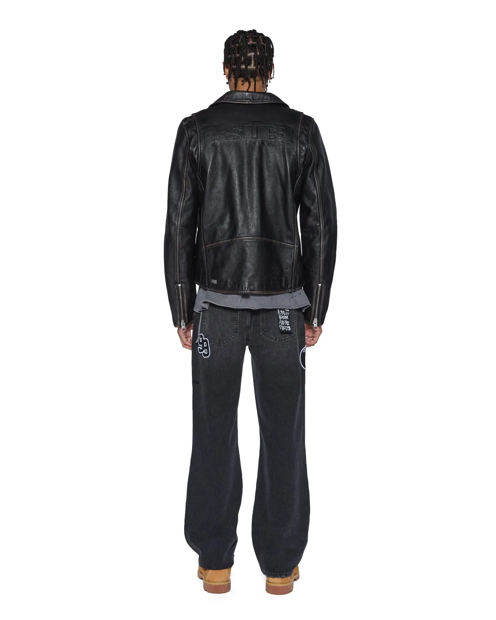 SOTT CAPITOL LEATHER JACKET BLACK