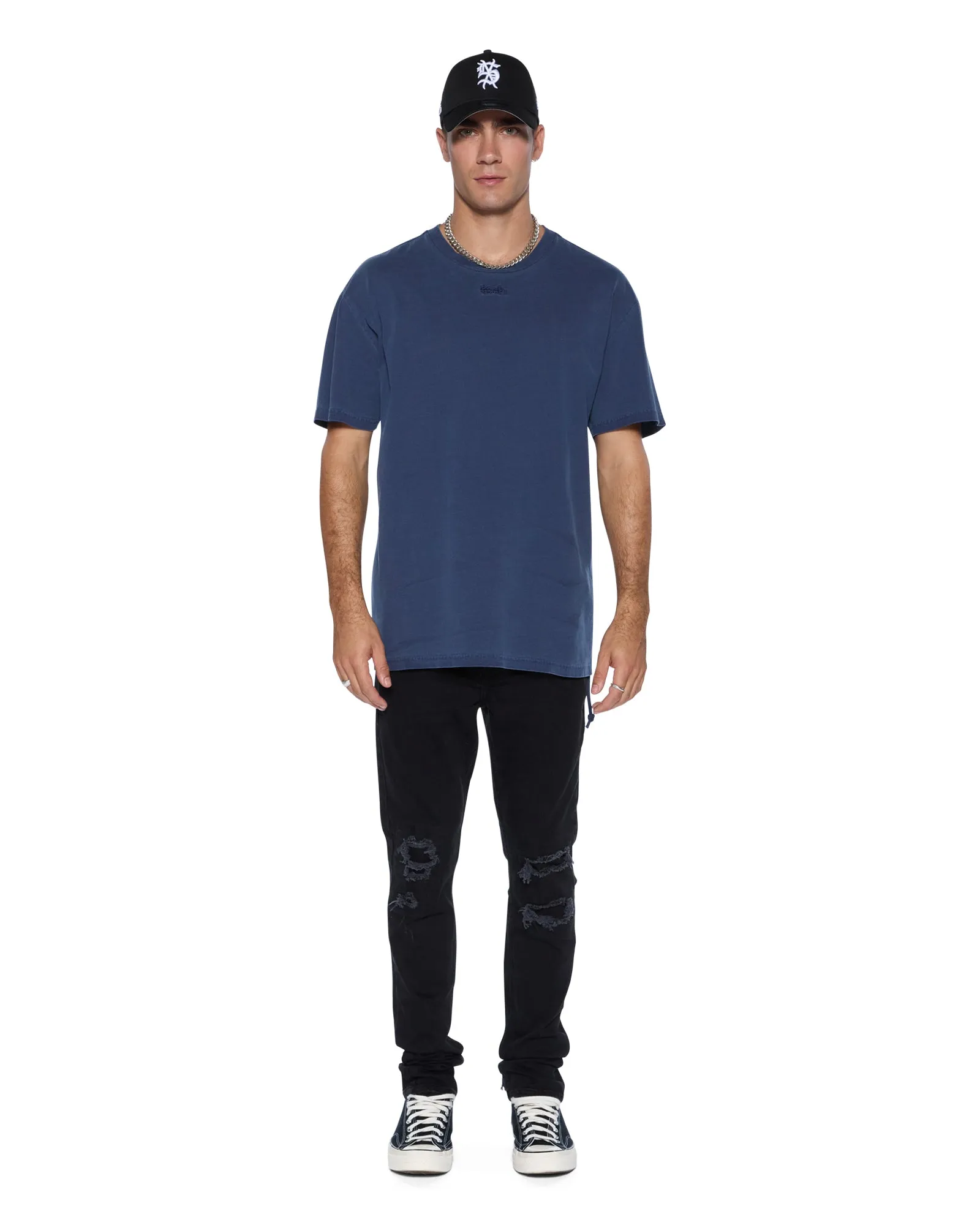 STITCH UP BIGGIE SS TEE DEEP