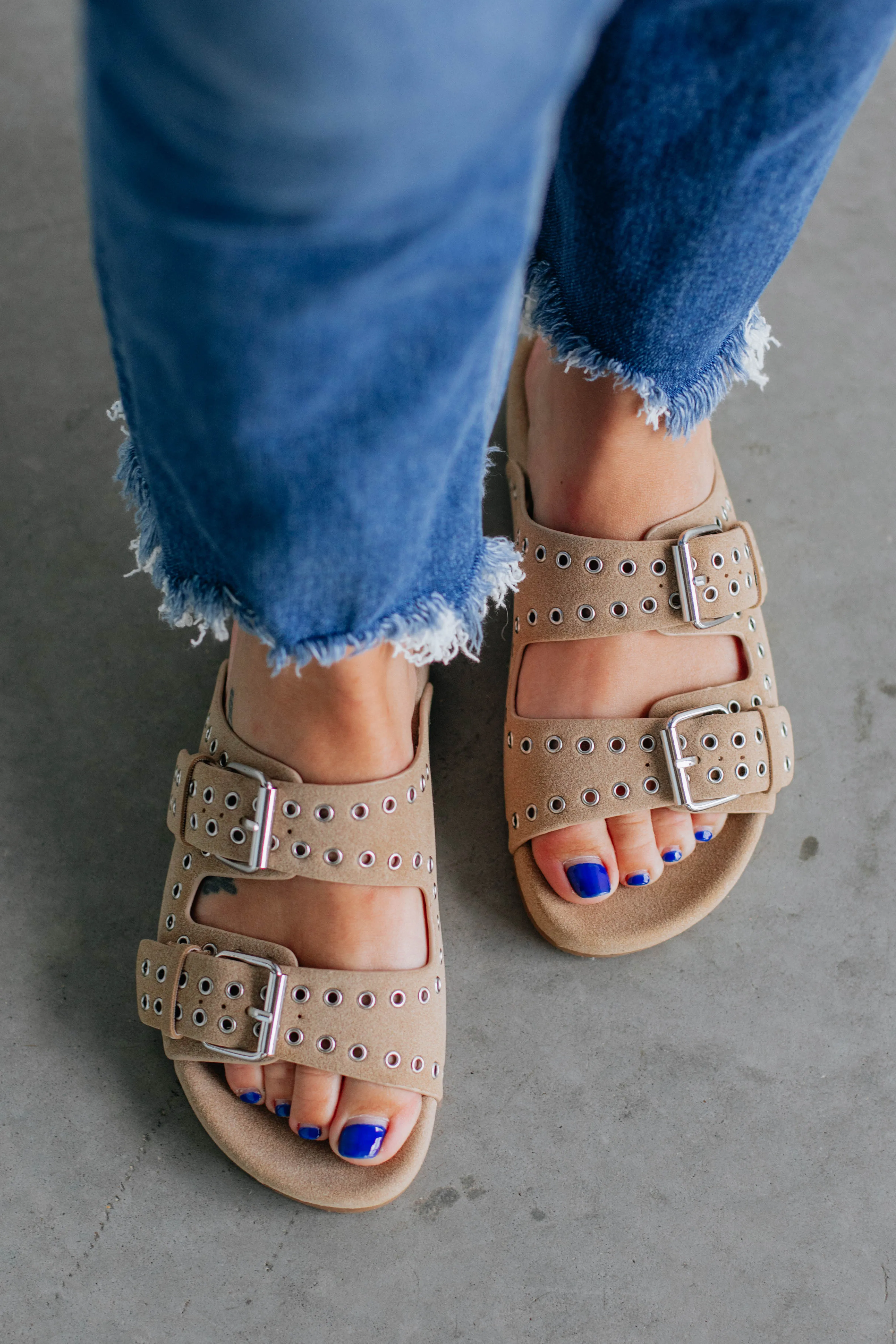 Strut Like You Mean It Sandals - Sand