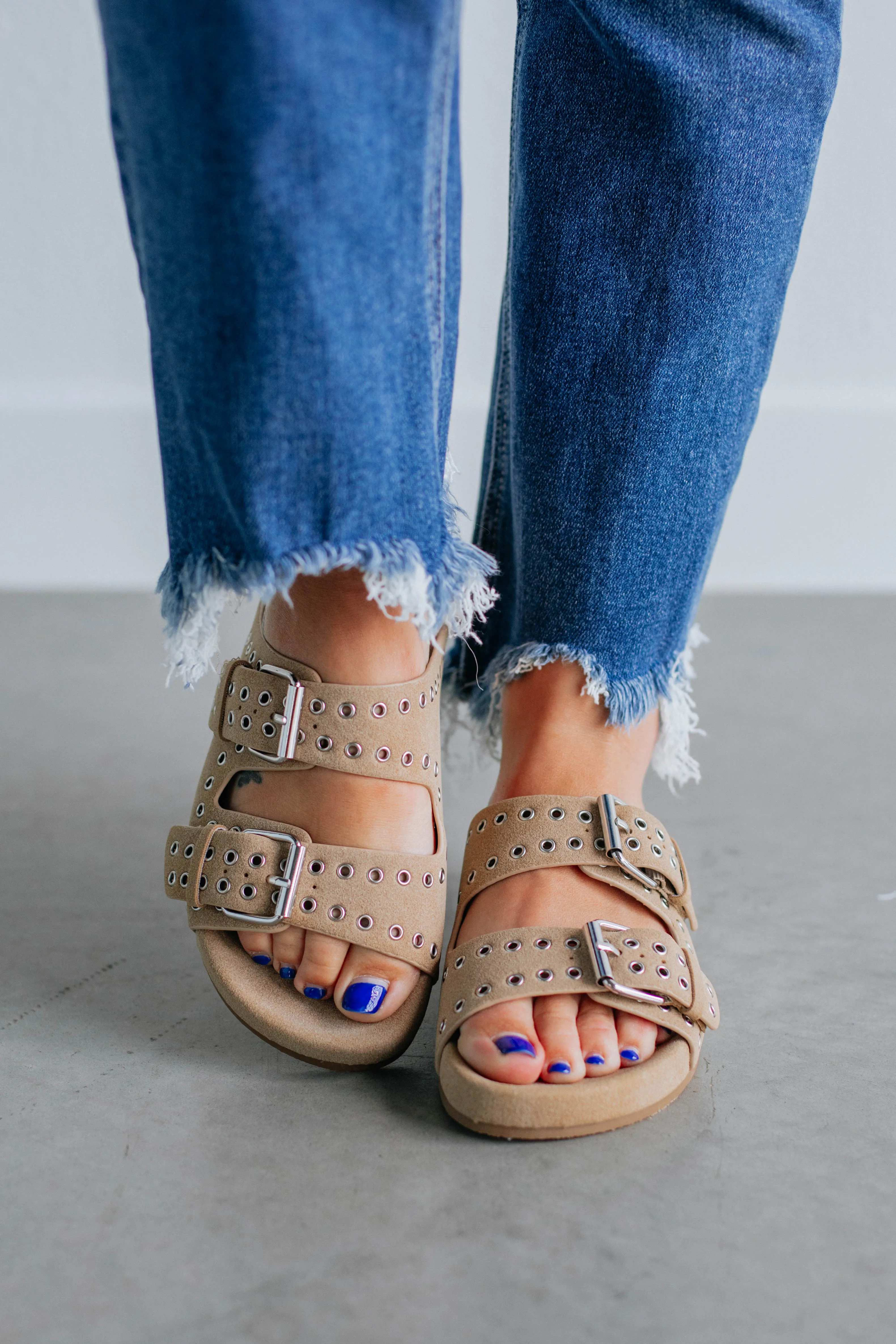 Strut Like You Mean It Sandals - Sand