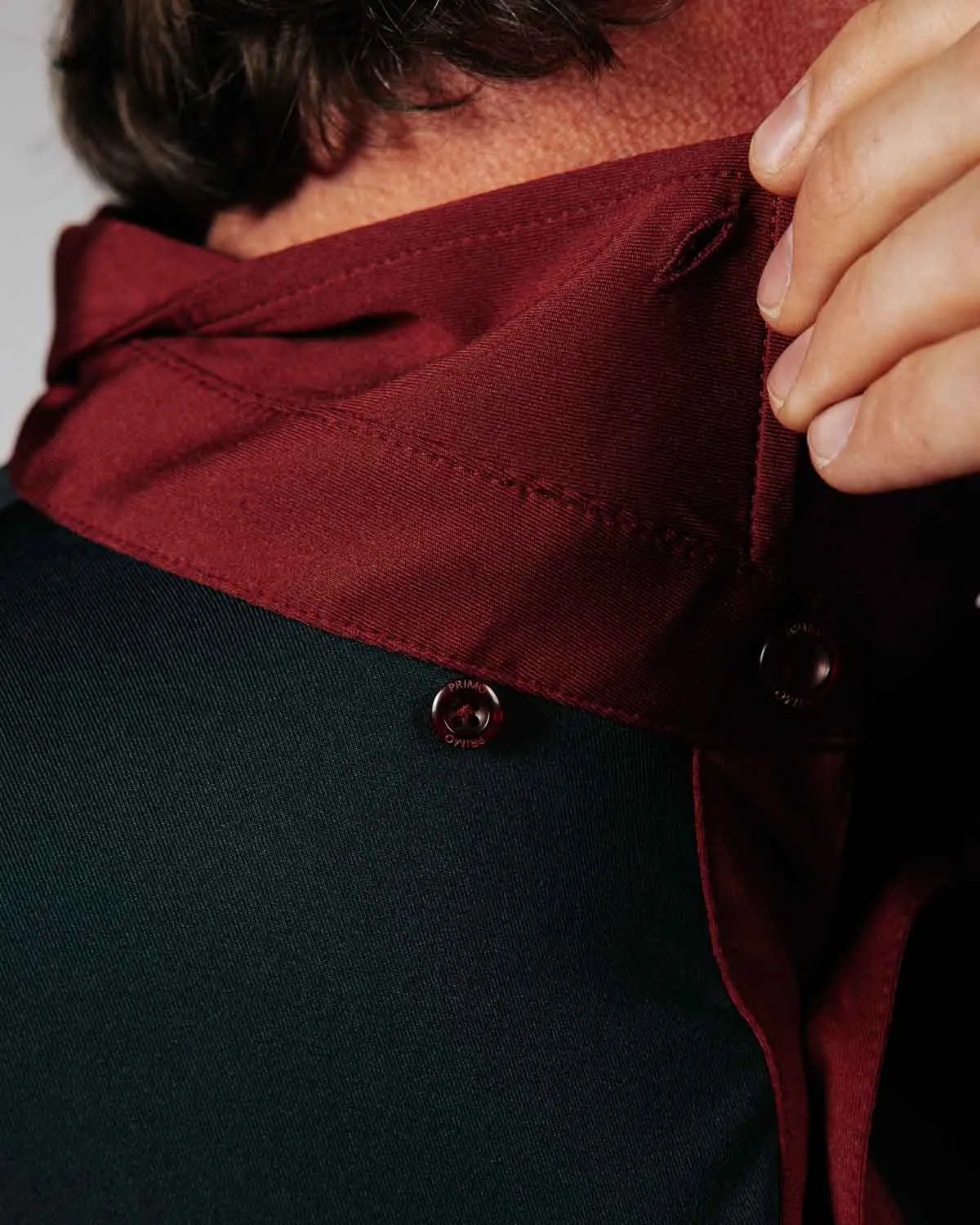 Two Tone Black/Maroon Classic Polo,Men Top