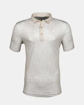 Warm Gray Sandstone Classic Polo,Men Top
