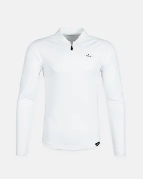 White Blade Quarter Zip,Men Top