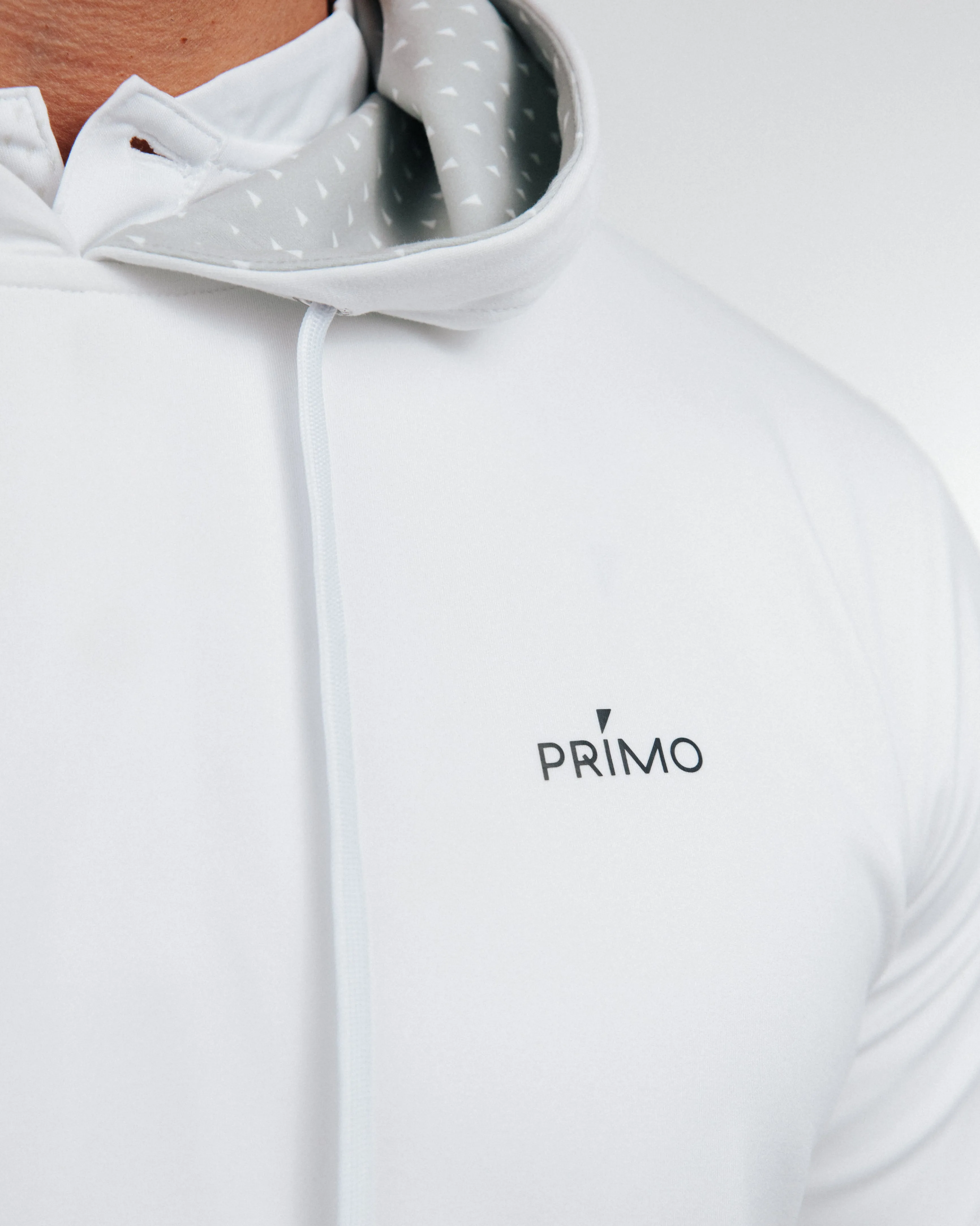 White Golf Hoodie,Men Top