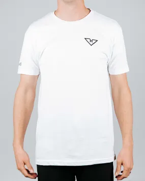 White HyFlyers Logo Tee,Men Top