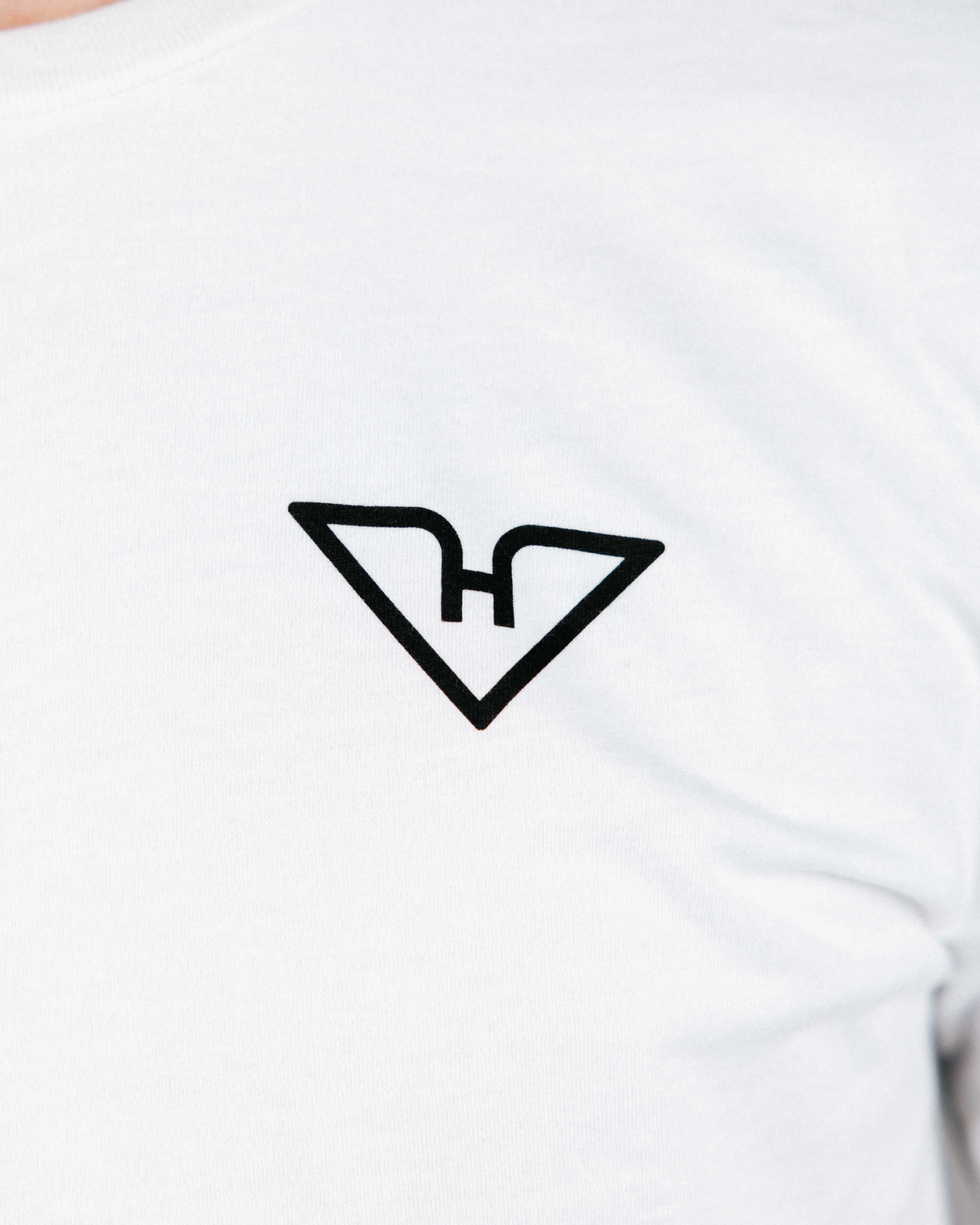 White HyFlyers Logo Tee,Men Top