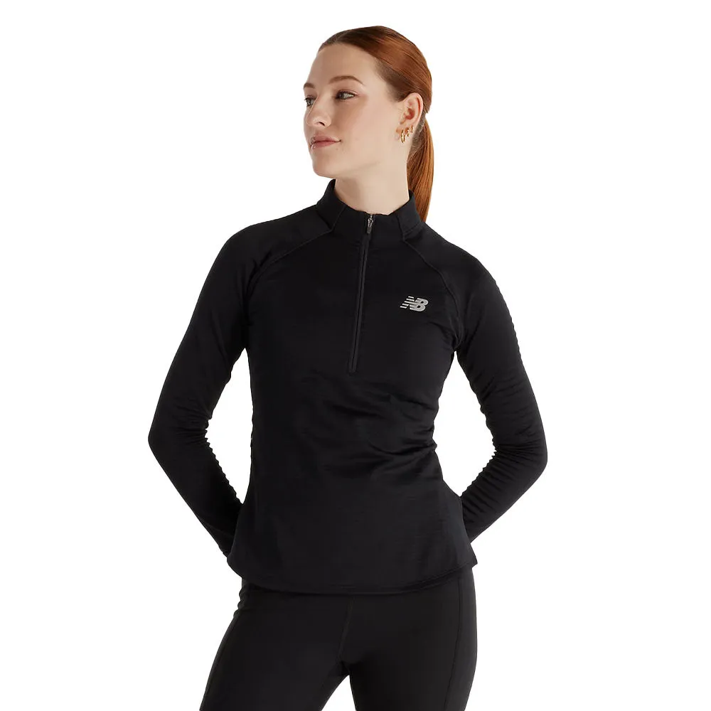 Women's New Balance Athletics Heat Grid Half Zip,Sale
