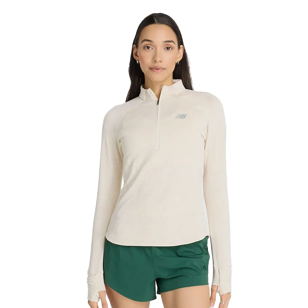 Women's New Balance Athletics Heat Grid Half Zip,Sale