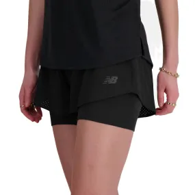 Women's New Balance RC Seamless 2 In 1 Short 3 Inch,Sale